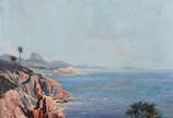 GARCIA BENTO (1897 - 1929), Vista da Baía de Gu... - ost, assinado, datado de 1922.