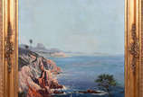 GARCIA BENTO (1897 - 1929), Vista da Baía de Gu... - ost, assinado, datado de 1922.