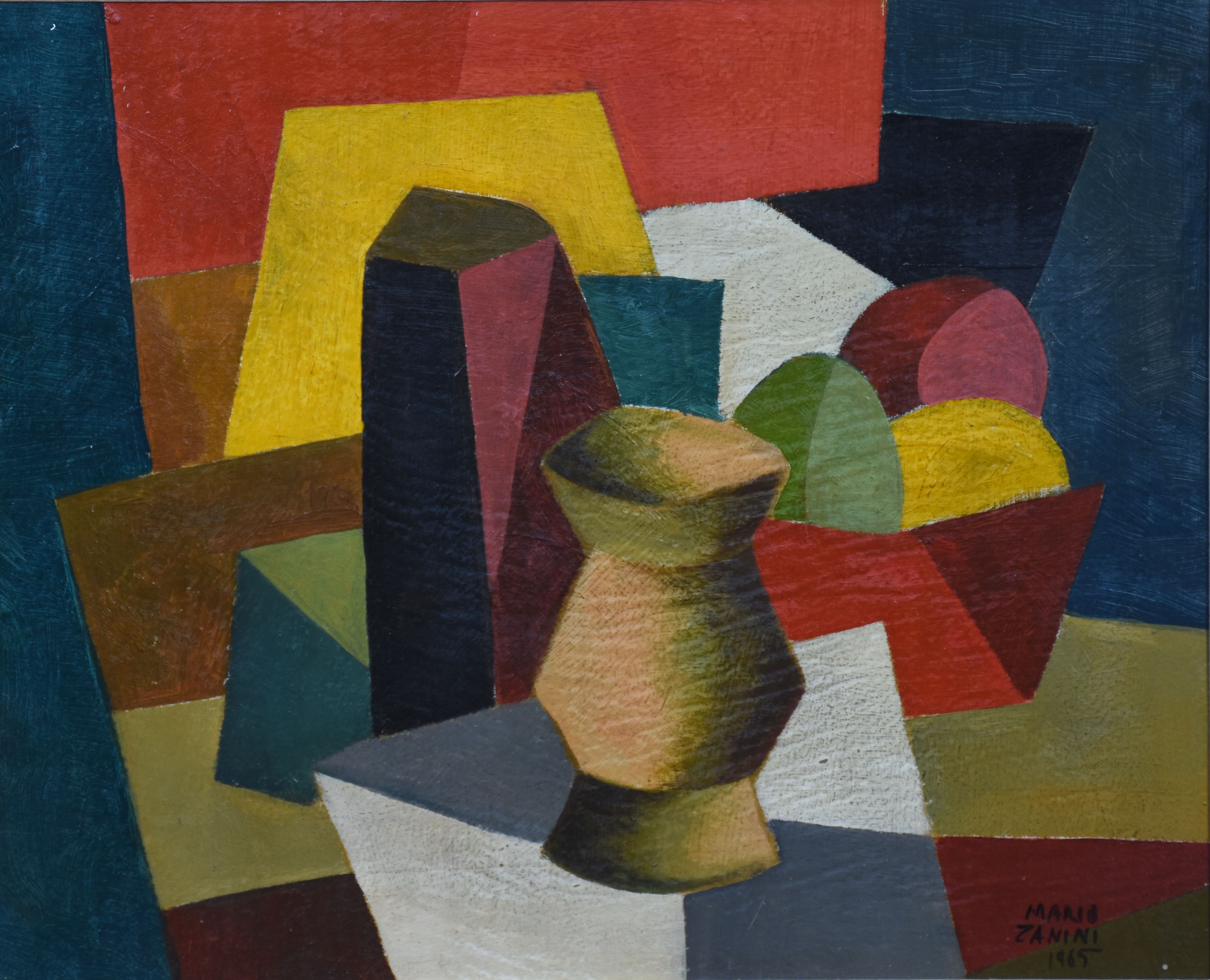 Mario Zanini (1907-1971), Cena cubista - foto 1 de 4