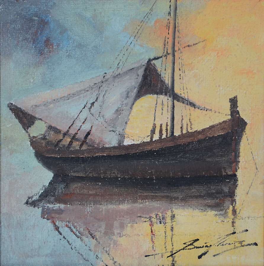 Sansão Pereira (1919-2014), Barco - foto 2 de 3