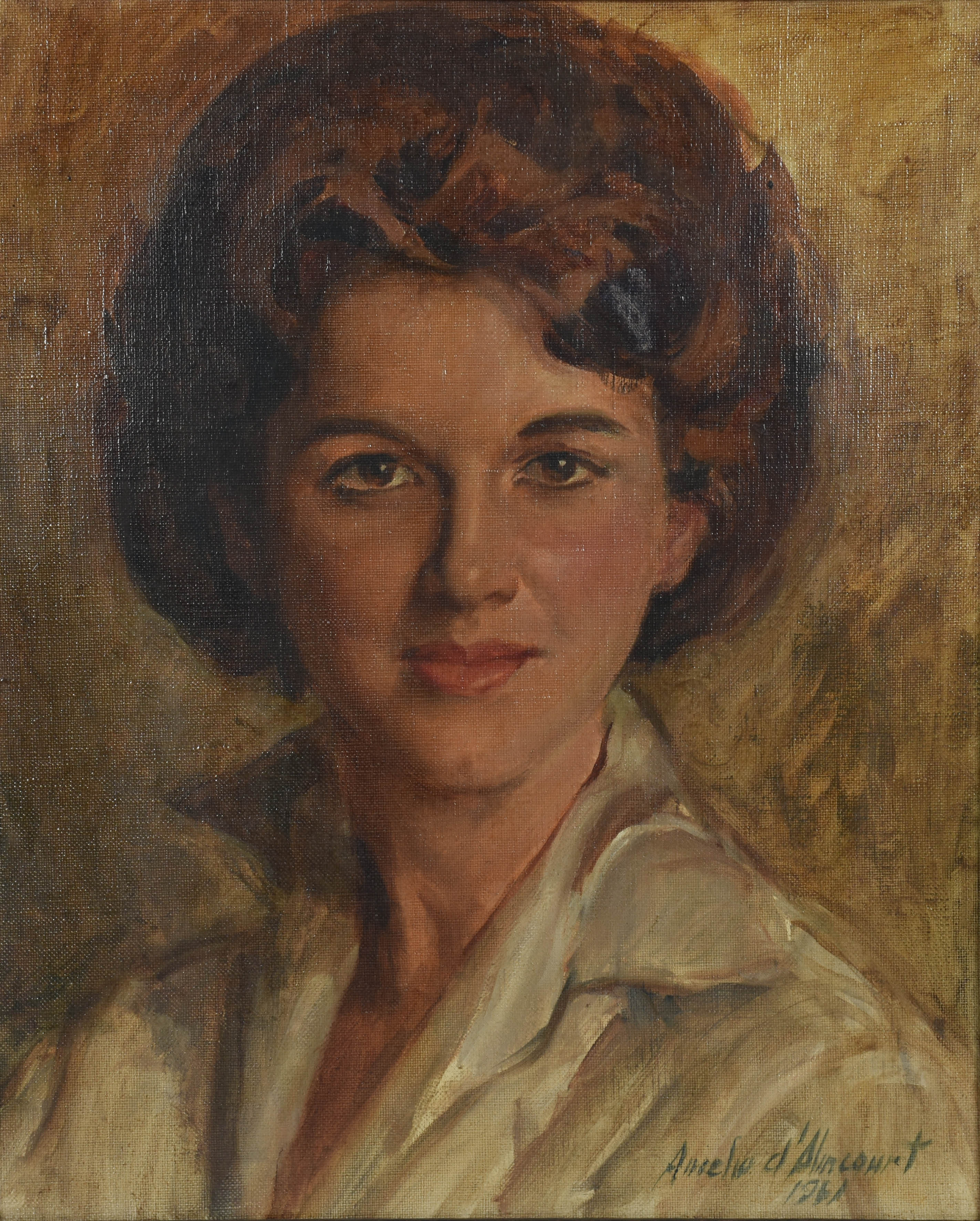  Aurélio D'Alincourt (1919-1990), FIGURA FEMININA - foto 1 de 4