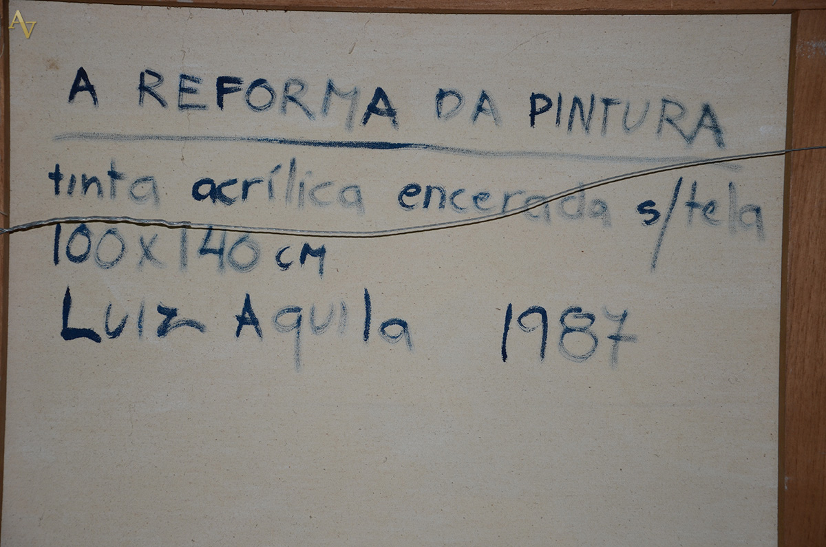 Luiz Aquila (1943), "A Reforma da Pintura" - foto 4 de 4
