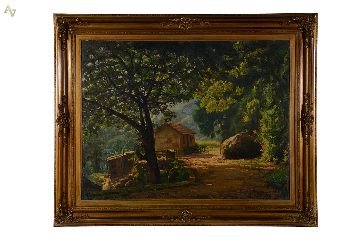Edgar Walter (1917-1944), Paisagem com casa - foto 1 de 4
