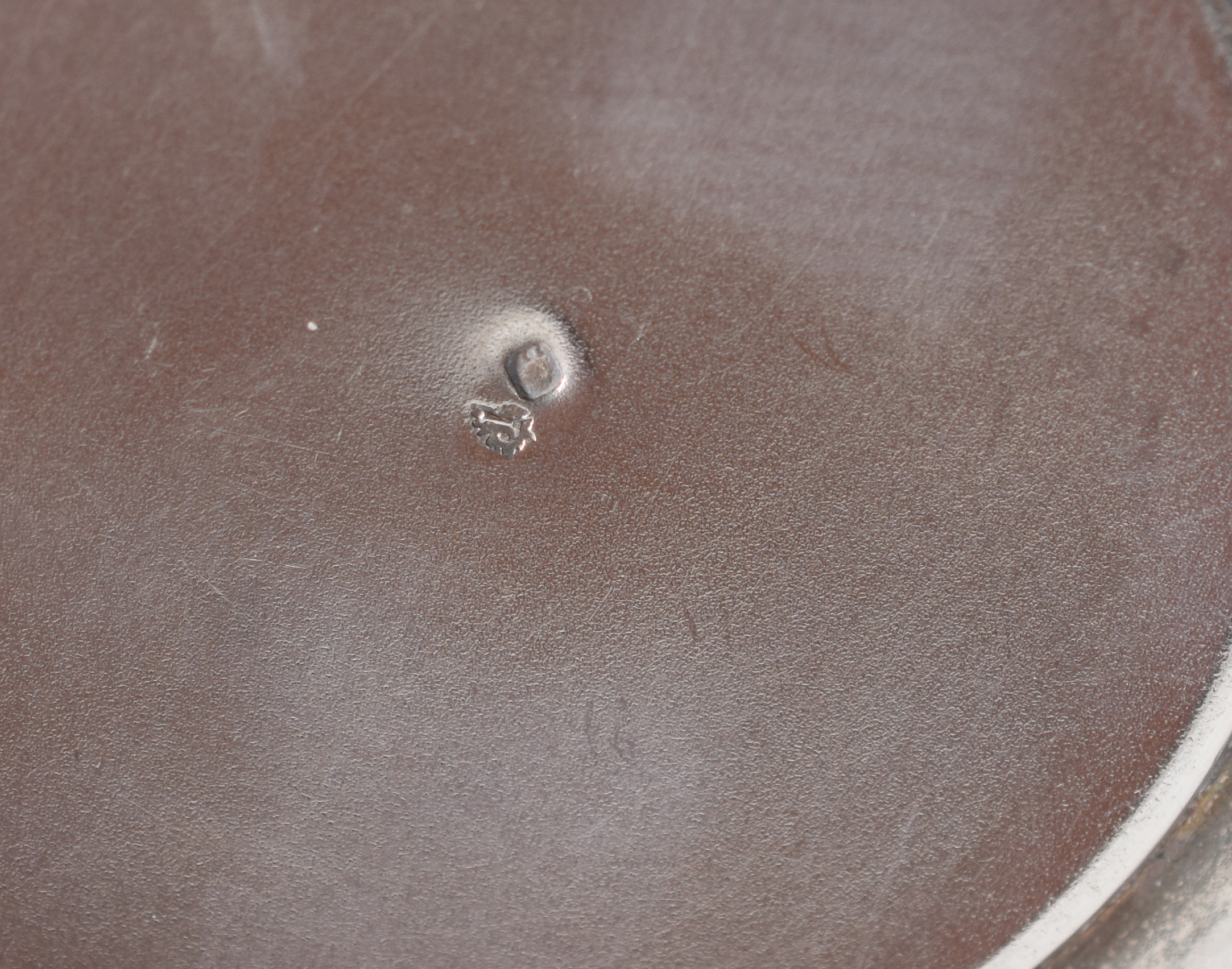 Cinco pequenas peças de prata de lei, sendo chapéu do Chile contraste... - foto 6 de 6