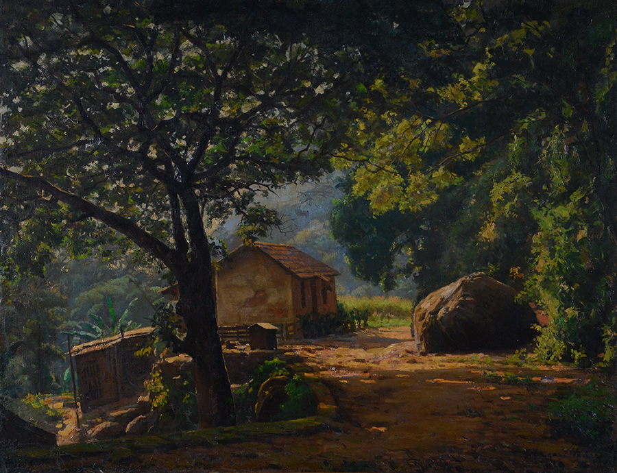 Edgar Walter (1917-1944), Paisagem com casa - foto 2 de 4