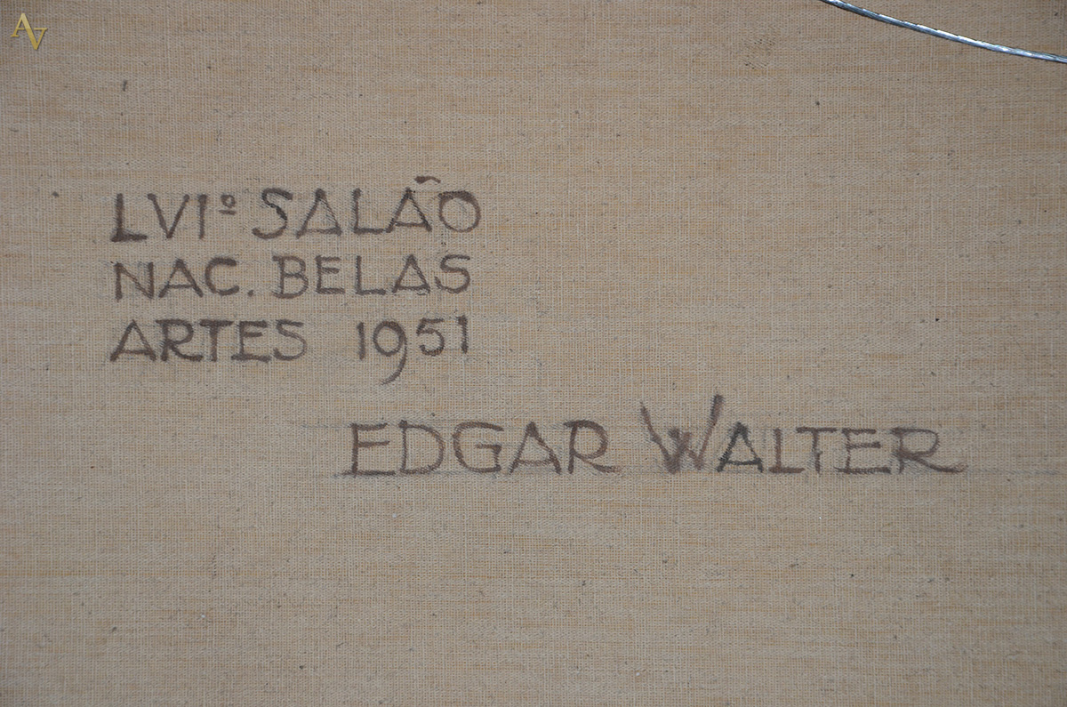Edgar Walter (1917-1944), Paisagem com casa - foto 4 de 4