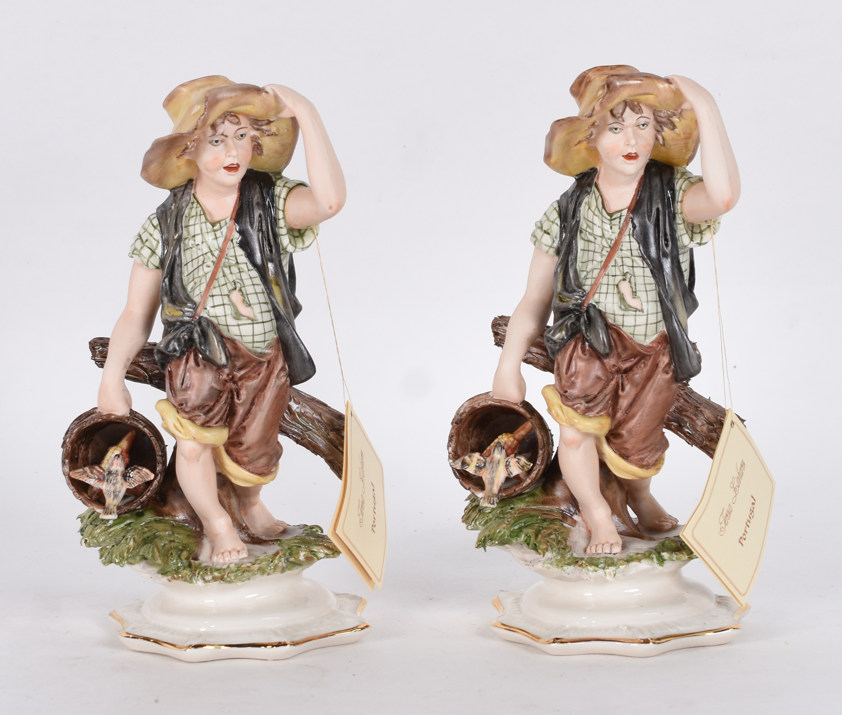 TERESA LINHARES - Camponeses (par) - Estas estatuetas foram... - foto 1 de 4