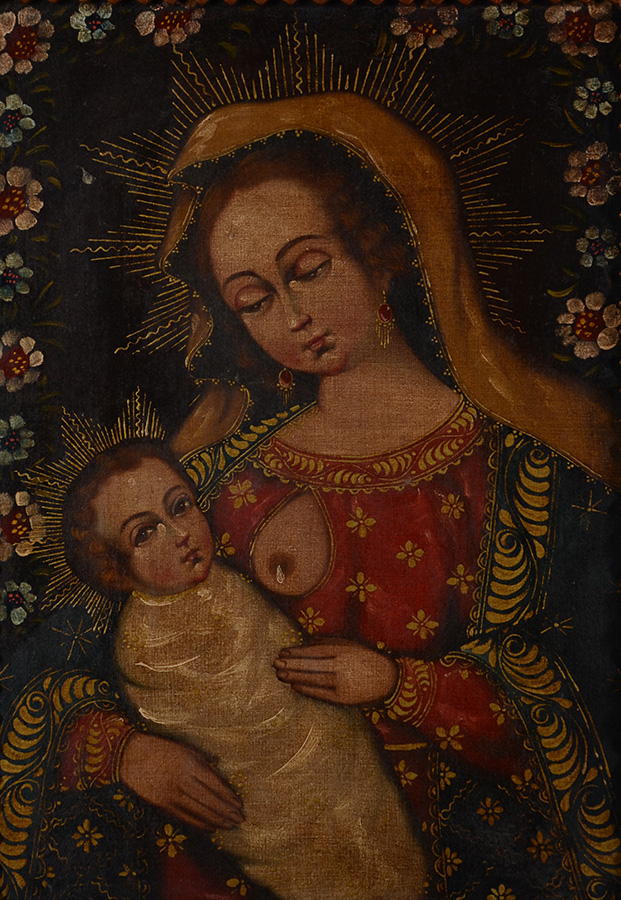Escola Cusquenha (1538), Virgem do Leite - foto 2 de 2