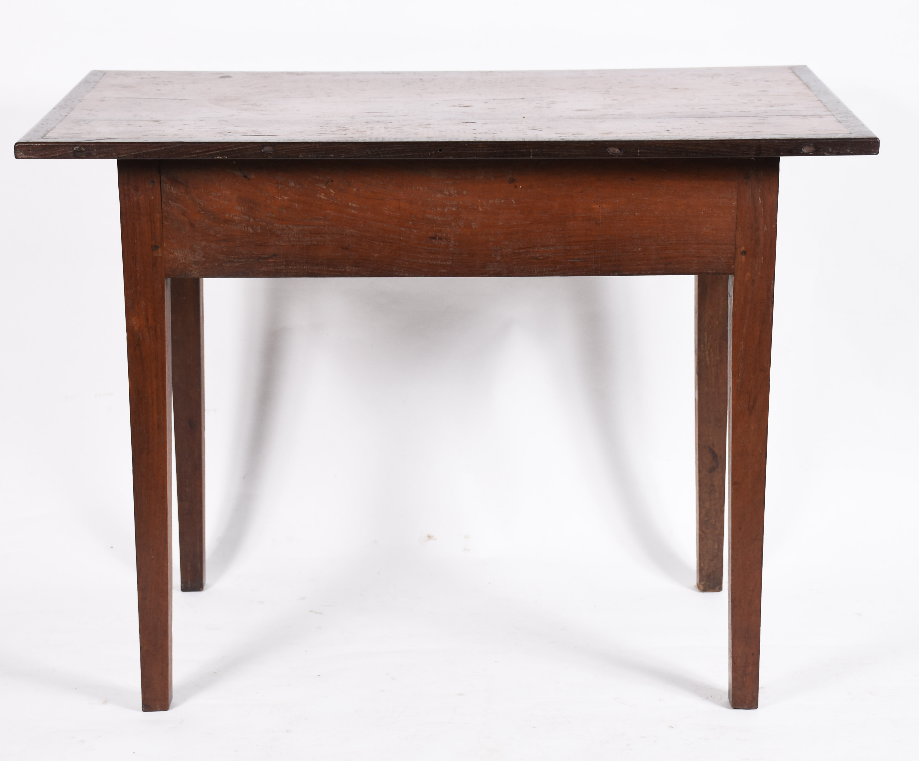 Mesa de madeira nobre, colonial brasileiro, com uma gaveta com... - foto 5 de 5