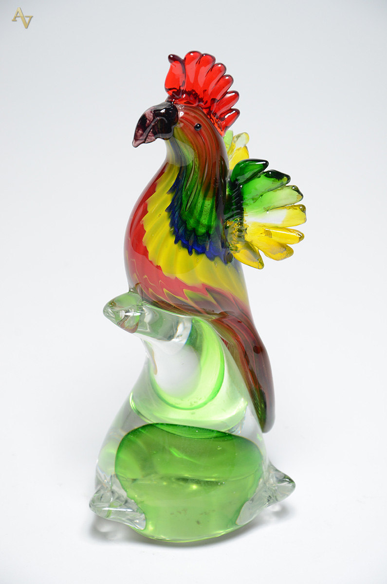 Escultura de murano representando pássaro. Altura 28 cm. - foto 2 de 2