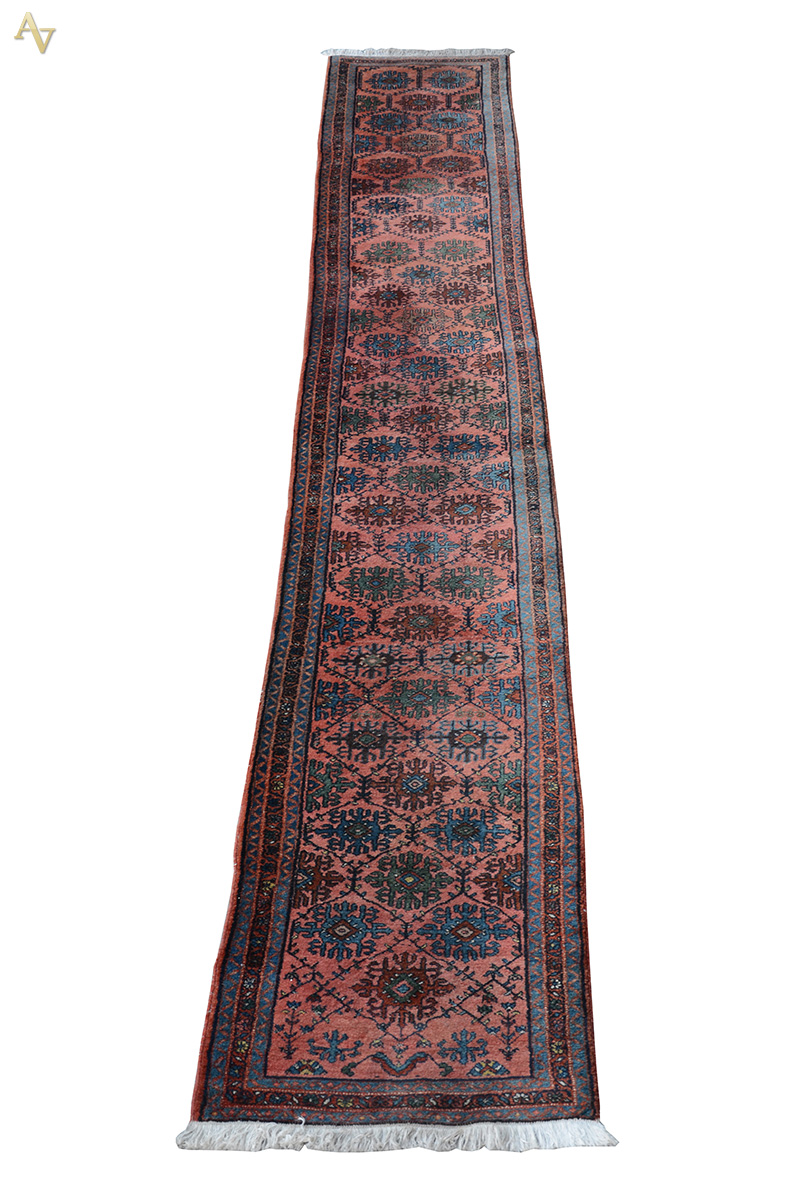 Passadeira iraniana LILIHAN. Medidas 5,31 x 0,85 m.