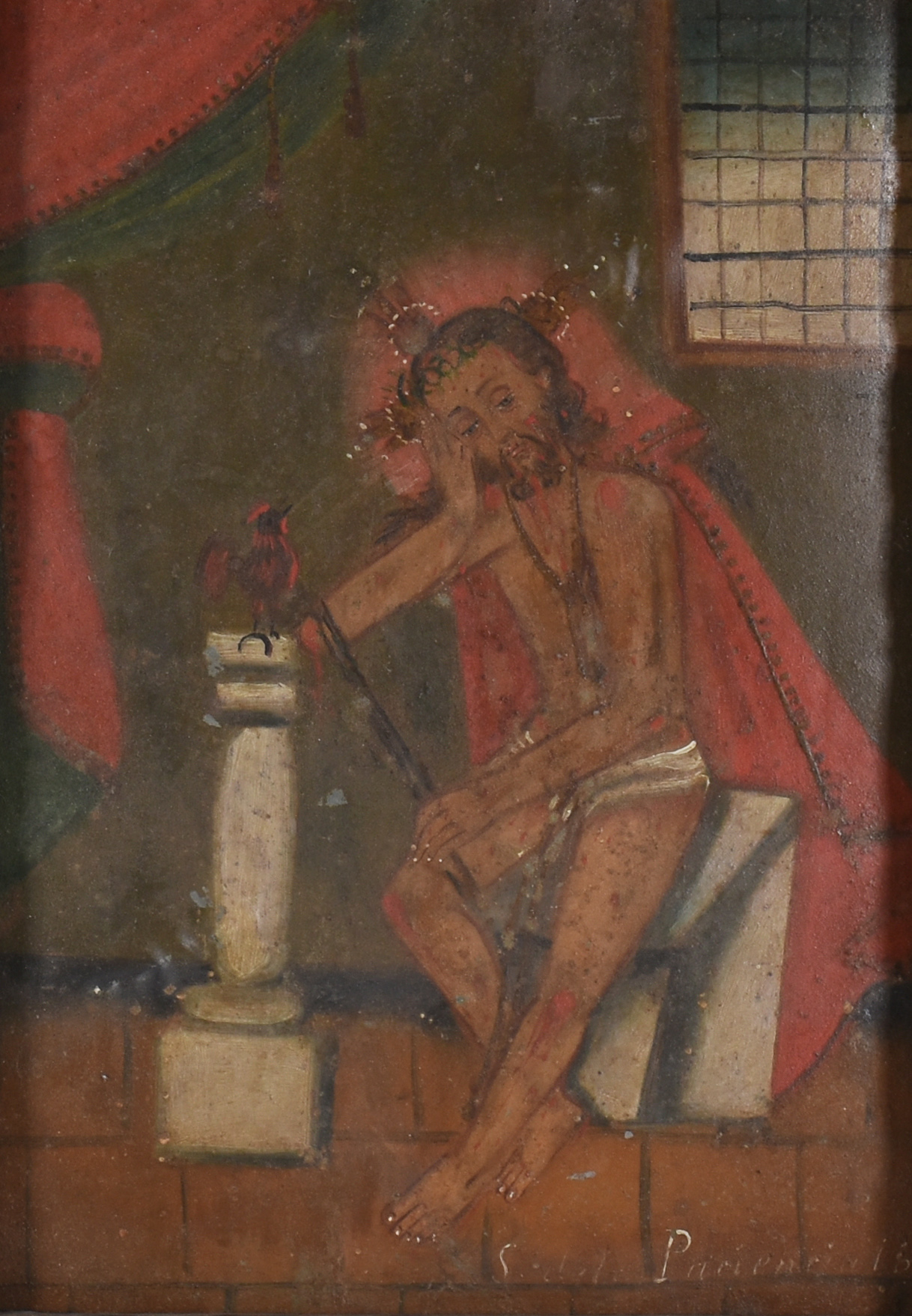 Escola Cusquenha (1538), Contemplação de Cristo - foto 1 de 4