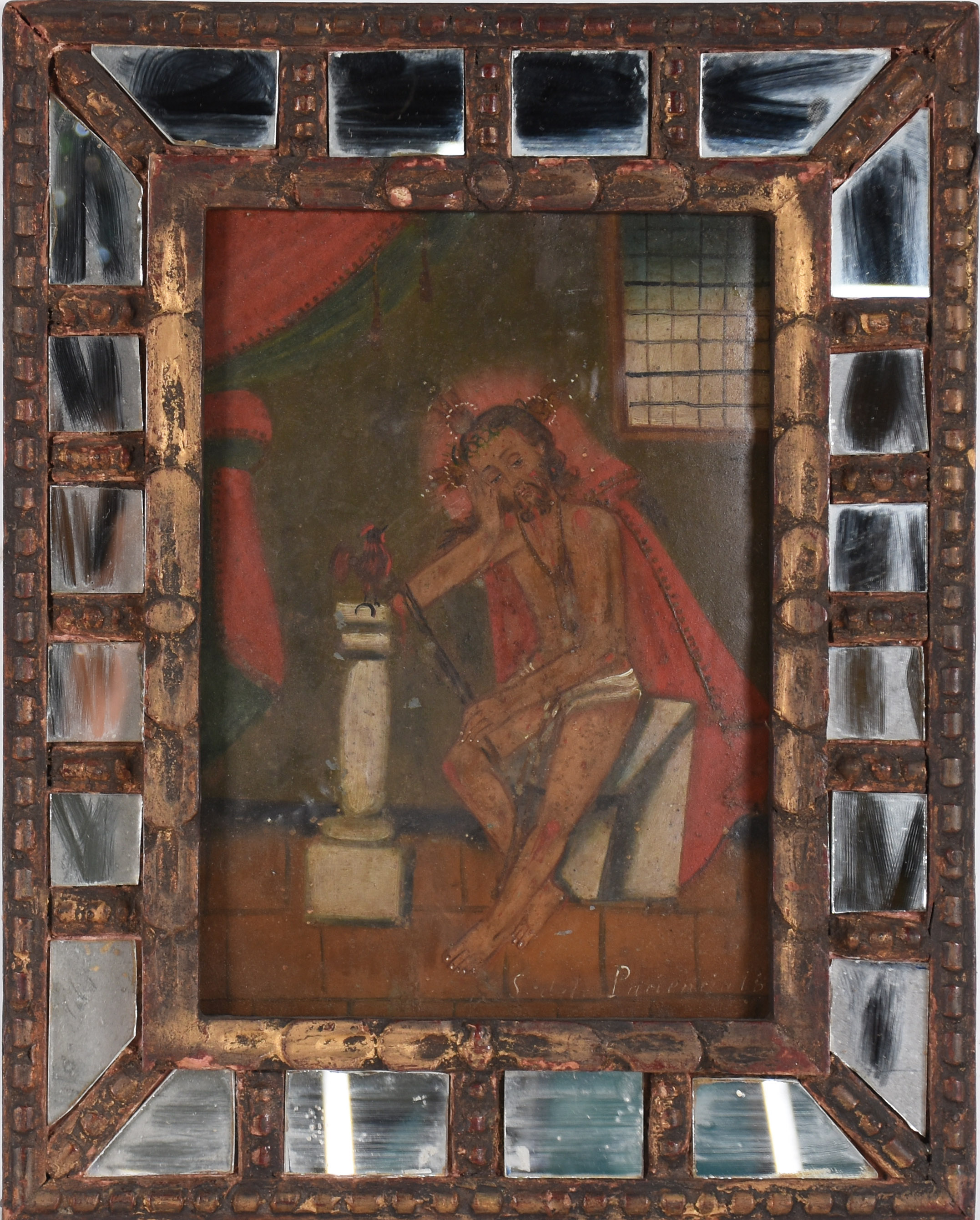 Escola Cusquenha (1538), Contemplação de Cristo - foto 2 de 4