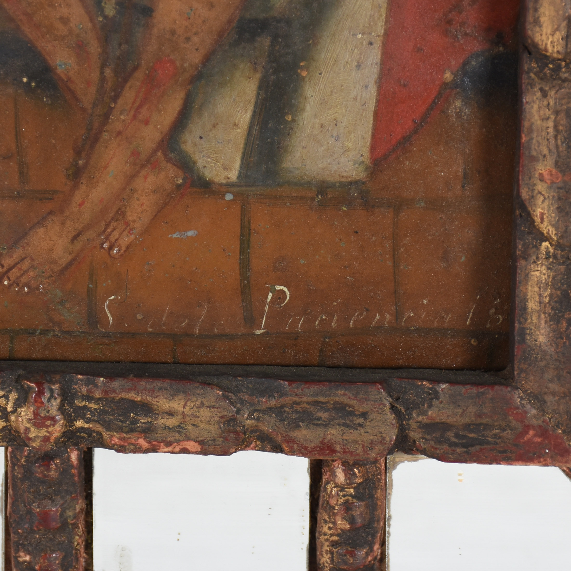 Escola Cusquenha (1538), Contemplação de Cristo - foto 3 de 4