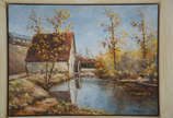 BALDY R., "Moulin de Griselles" - ost - 55 x 73