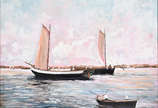 Alcy Vianna (1937), Marinha com Barcos - ose