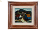 Sylvio Pinto (1918-1997), Casario - ose - 28 x 33