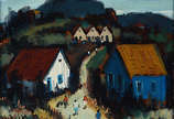 Sylvio Pinto (1918-1997), Casario - ose - 28 x 33