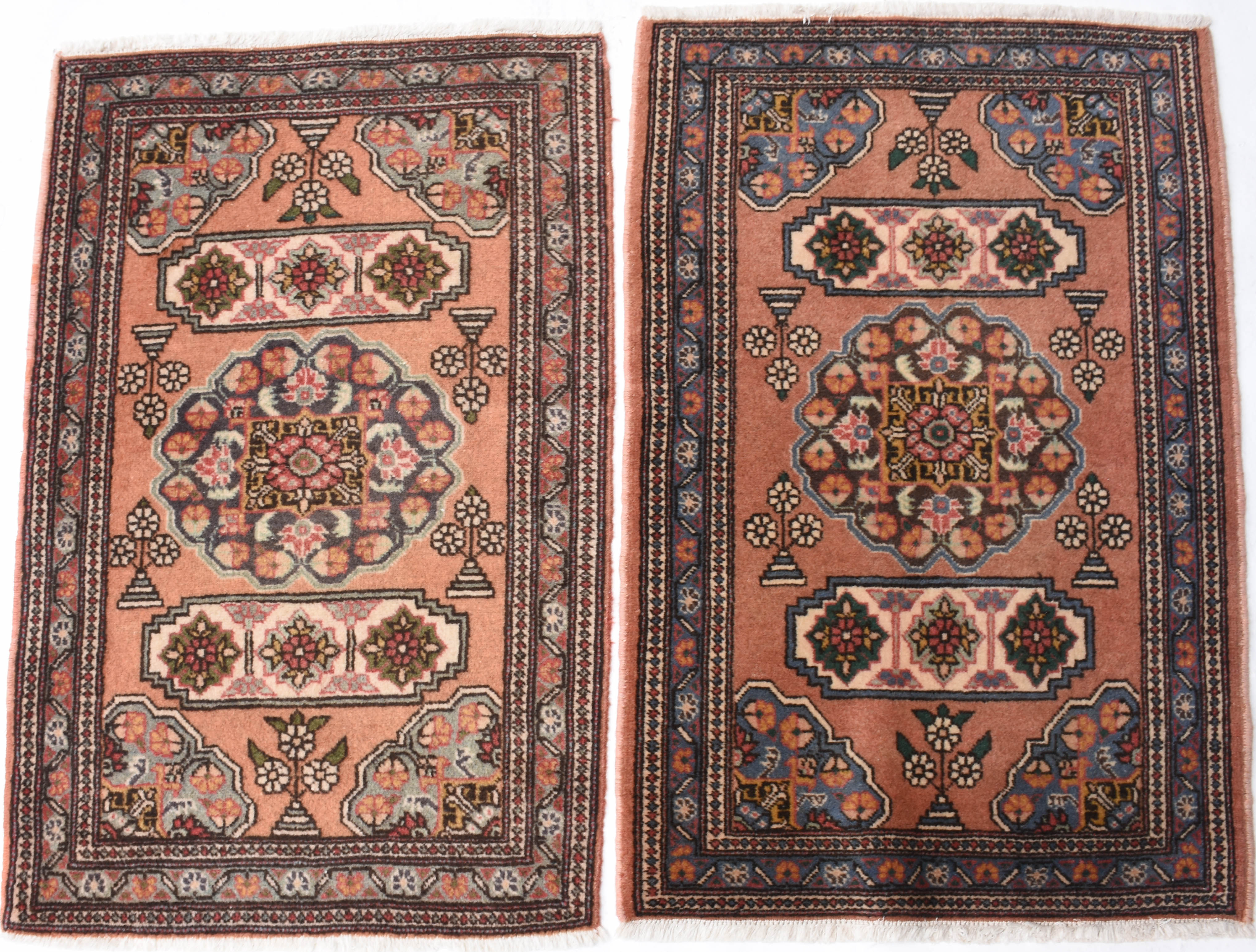 Par de tapetes Tabriz. - foto 1 de 2