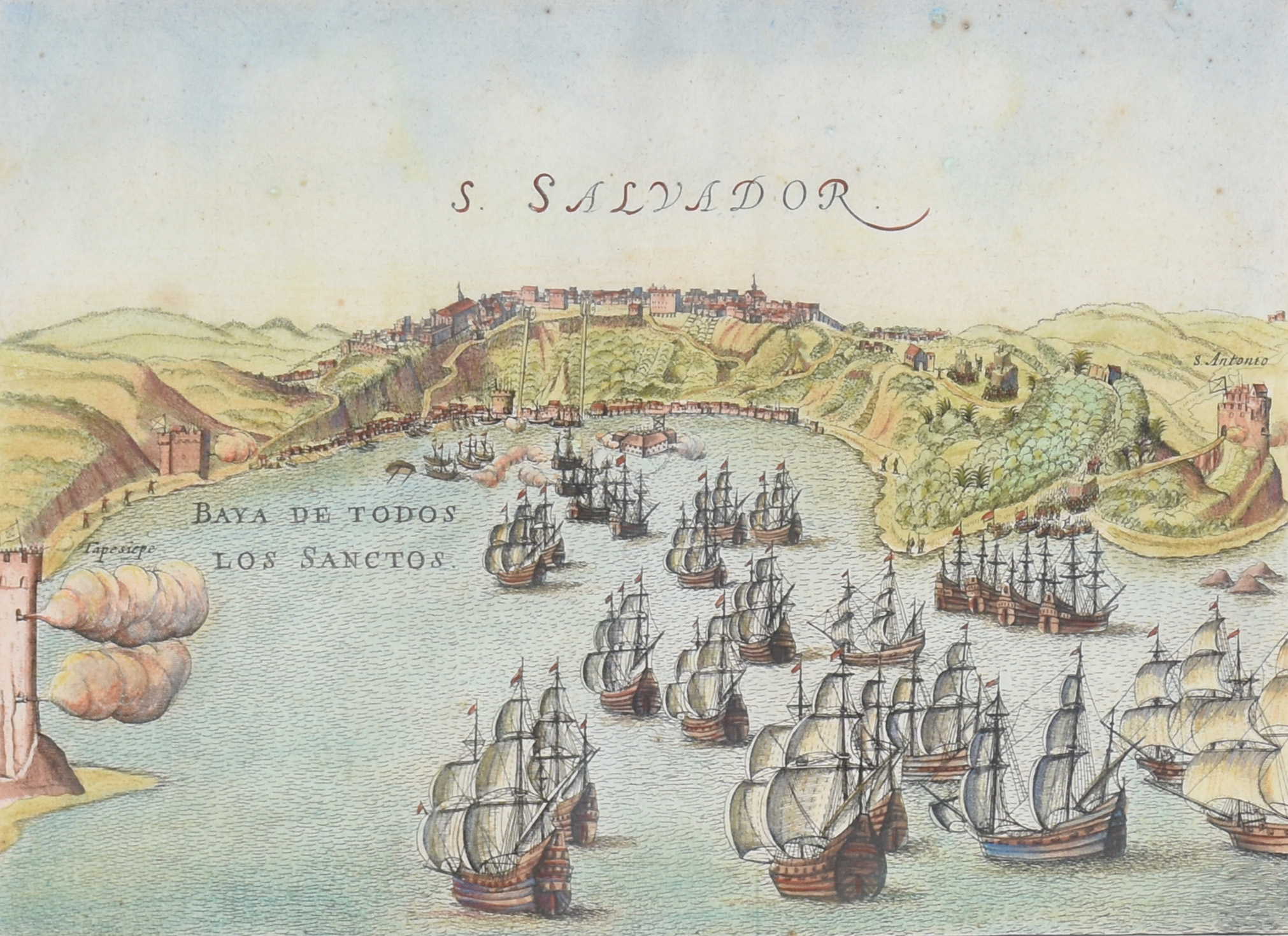 "S.Salvador Baya de todos los Sanctos" - foto 1 de 3