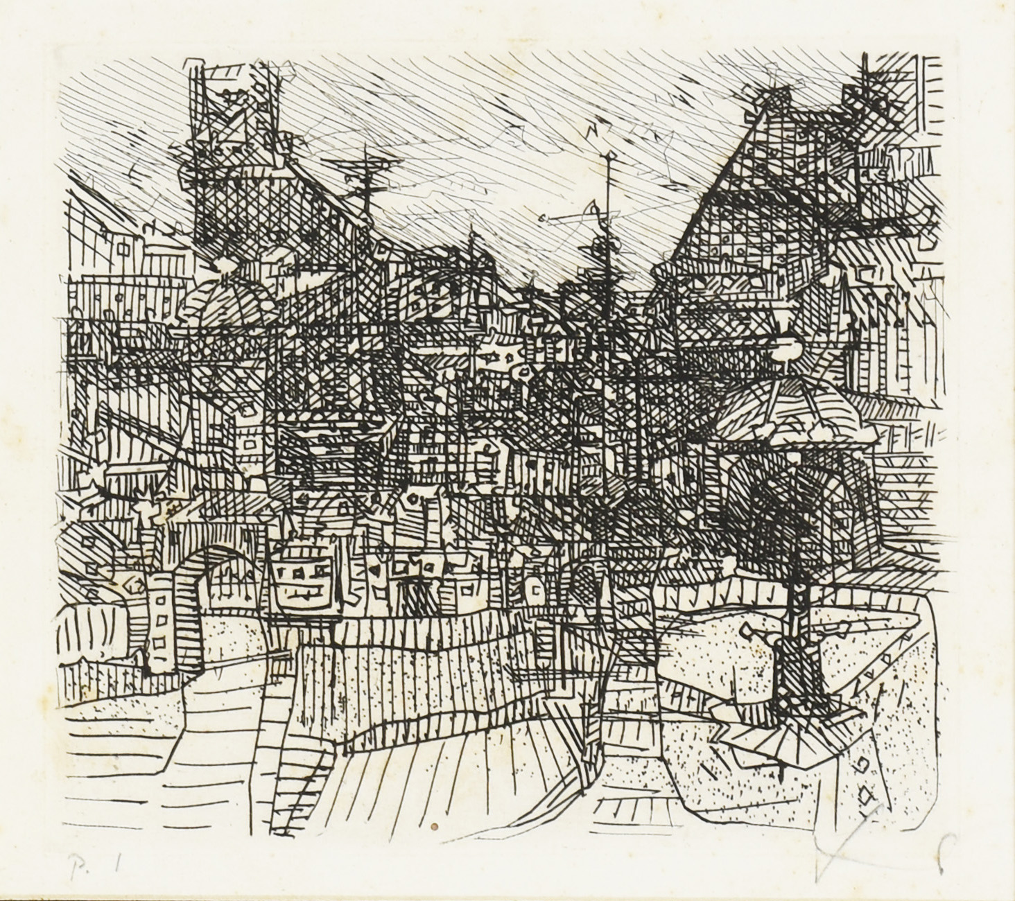 Darel (1924-2017), Cidade Fantástica - foto 1 de 4
