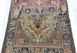 Tapete oriental Kashan (rapé / com restauro) - Tapete oriental Kashan (rapé / com restauro)