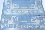 Tapete azul Kilin turco. - Tapete azul Kilin turco.
