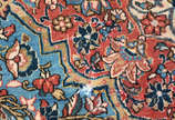 Tapete grande oriental Kashan (com furos). - Tapete grande oriental Kashan (com furos).