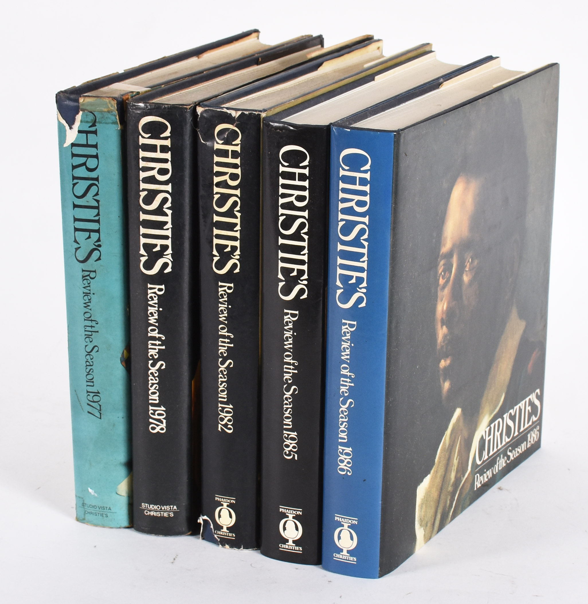 Estojo com 5 livros da Sotheby's, "Art at auction", anos entre 1976 e... - foto 2 de 10