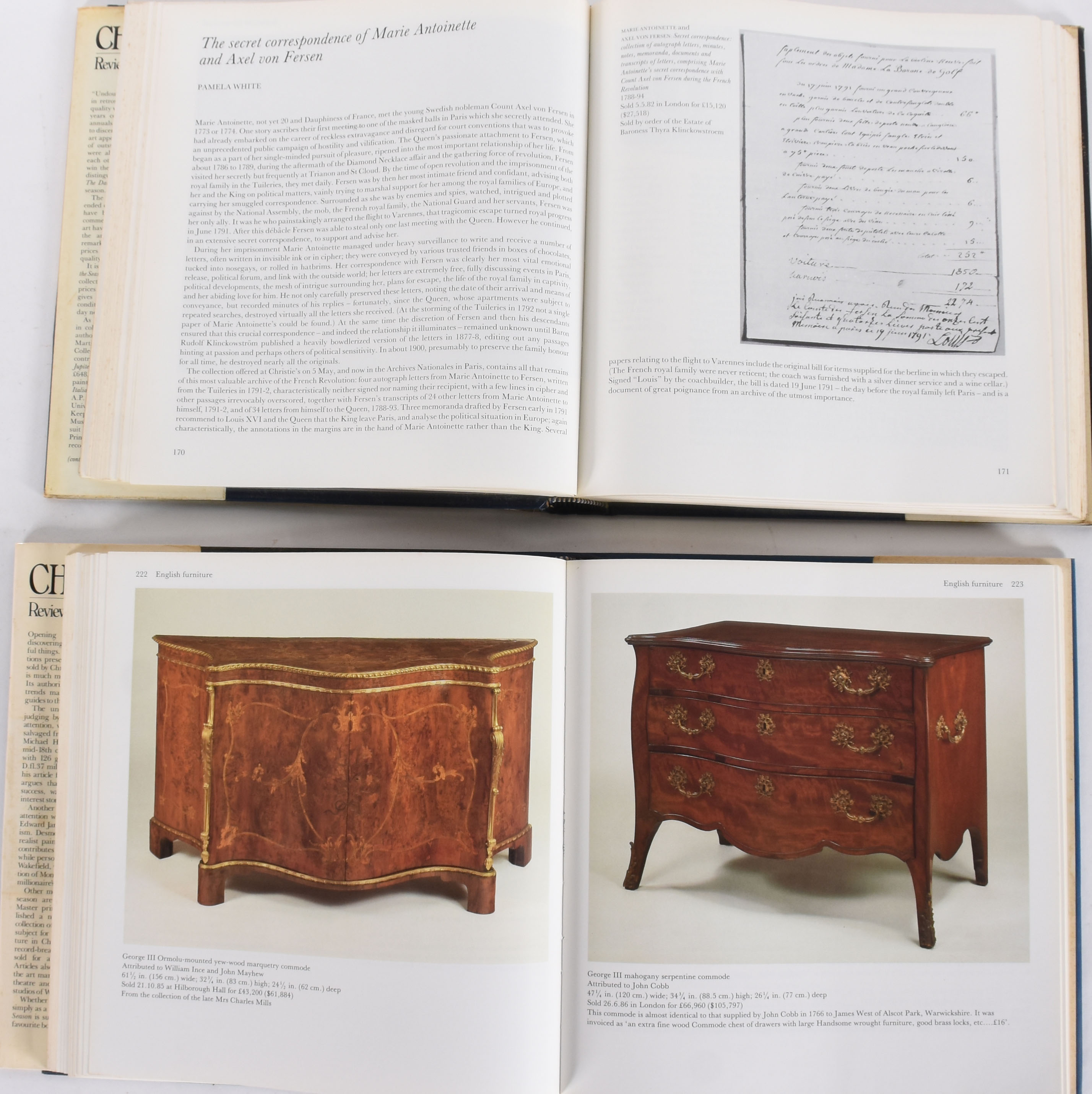 Estojo com 5 livros da Sotheby's, "Art at auction", anos entre 1976 e... - foto 6 de 10