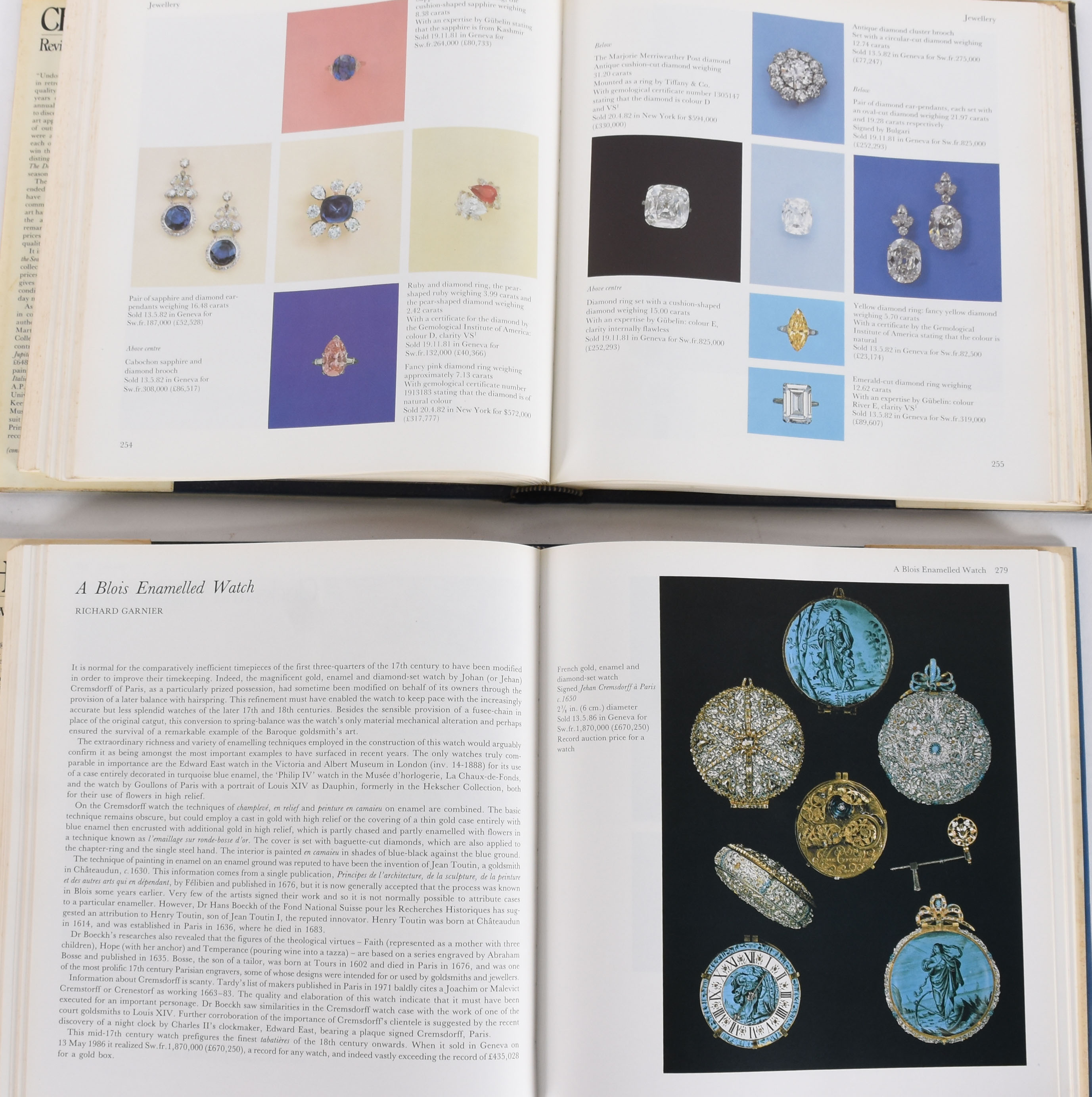 Estojo com 5 livros da Sotheby's, "Art at auction", anos entre 1976 e... - foto 7 de 10