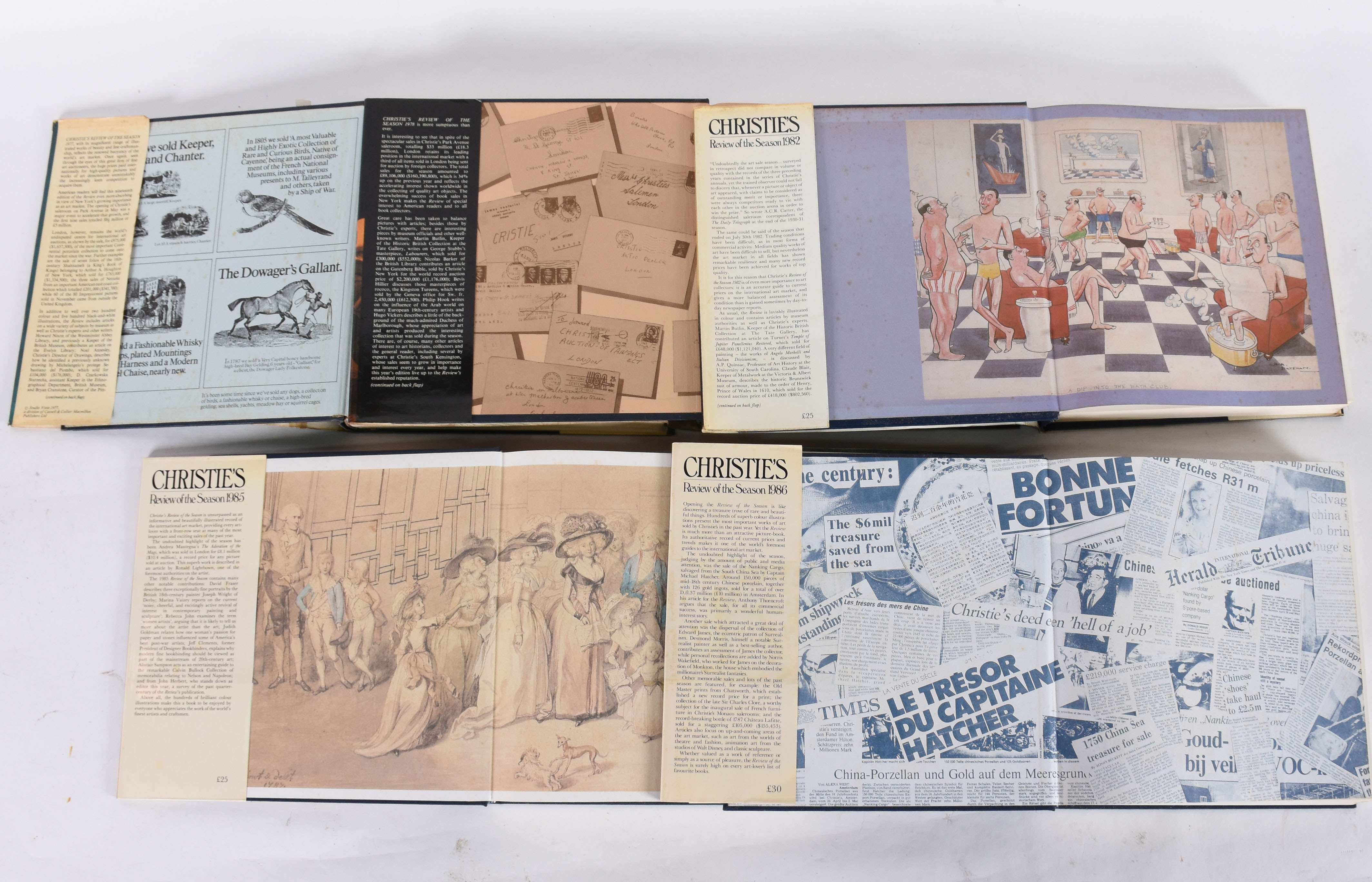 Estojo com 5 livros da Sotheby's, "Art at auction", anos entre 1976 e... - foto 8 de 10