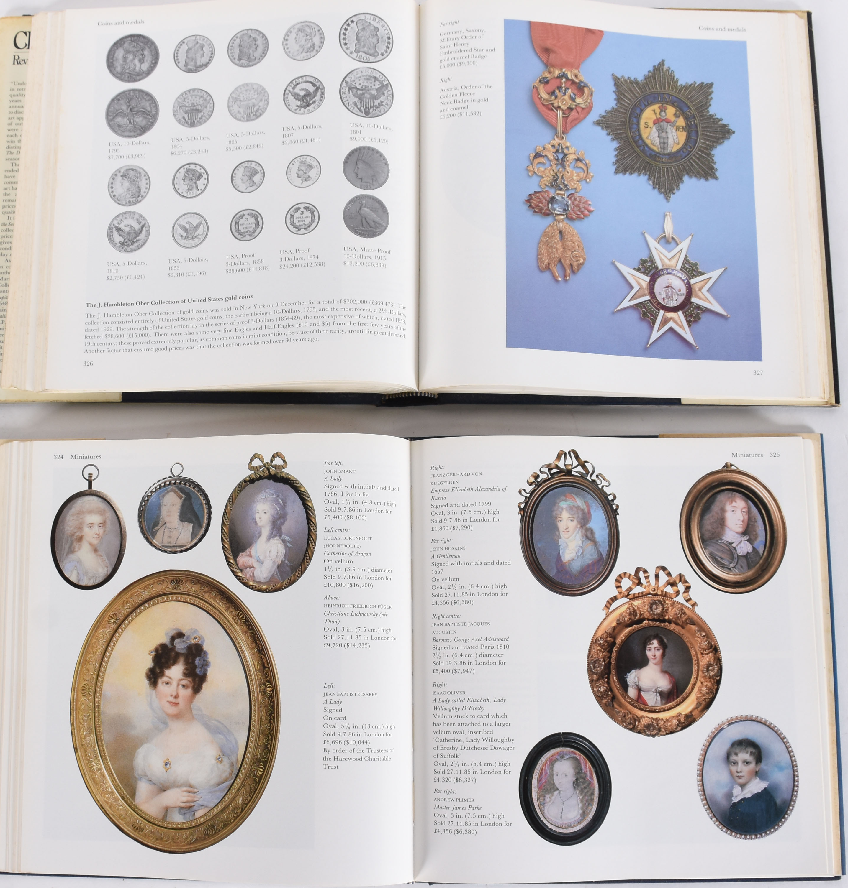 Estojo com 5 livros da Sotheby's, "Art at auction", anos entre 1976 e... - foto 9 de 10