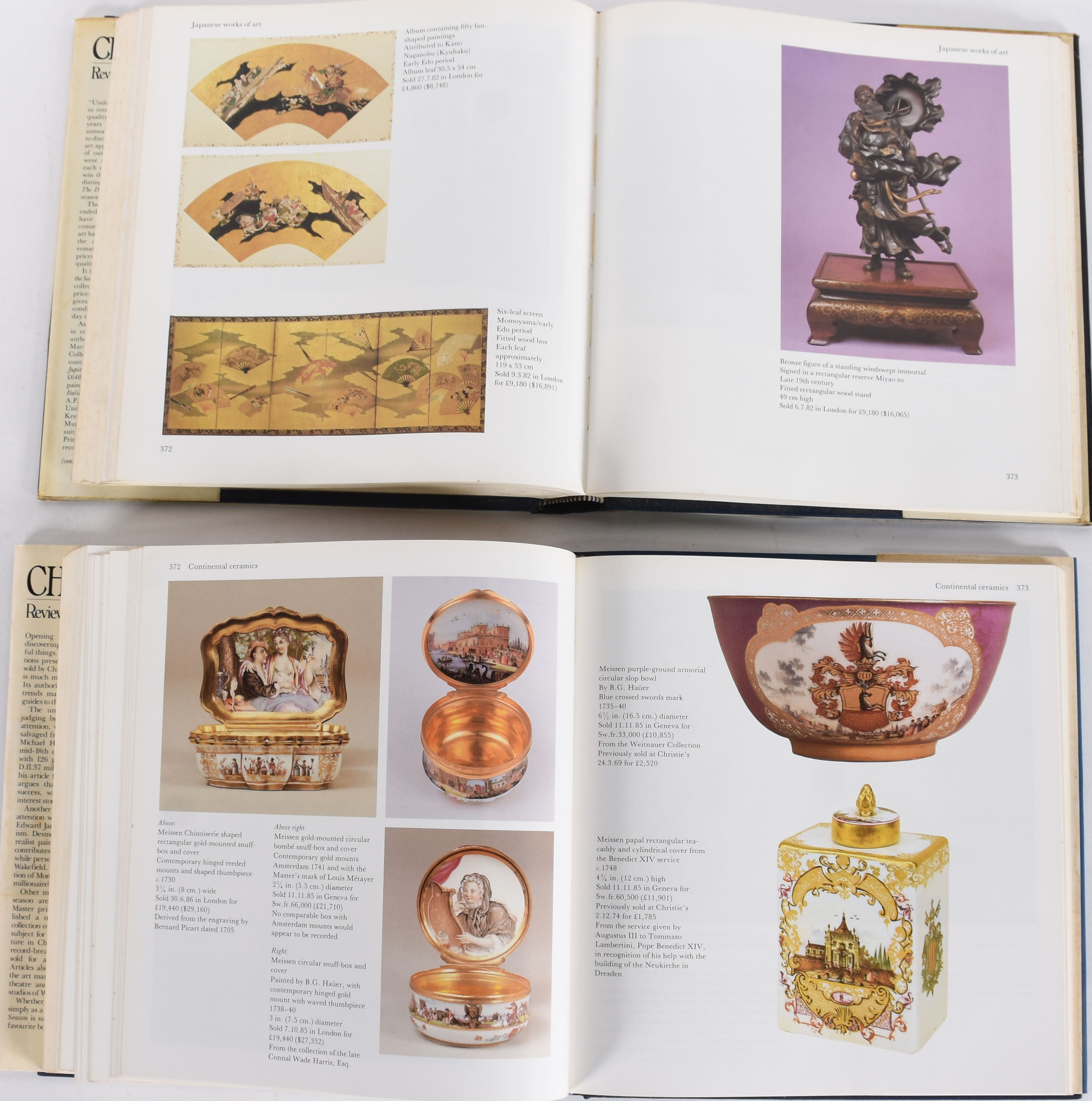 Estojo com 5 livros da Sotheby's, "Art at auction", anos entre 1976 e... - foto 10 de 10