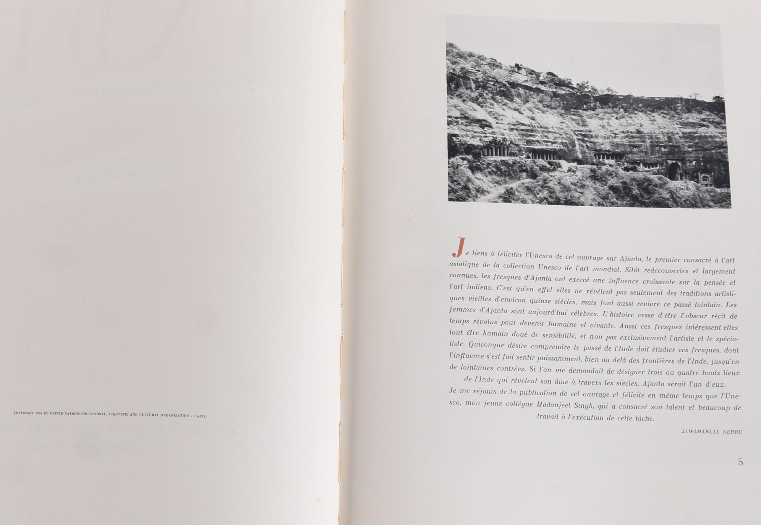 Dois livros grandes formato: "INDE - Peinture des grottes d'Ajanta" e... - foto 2 de 9