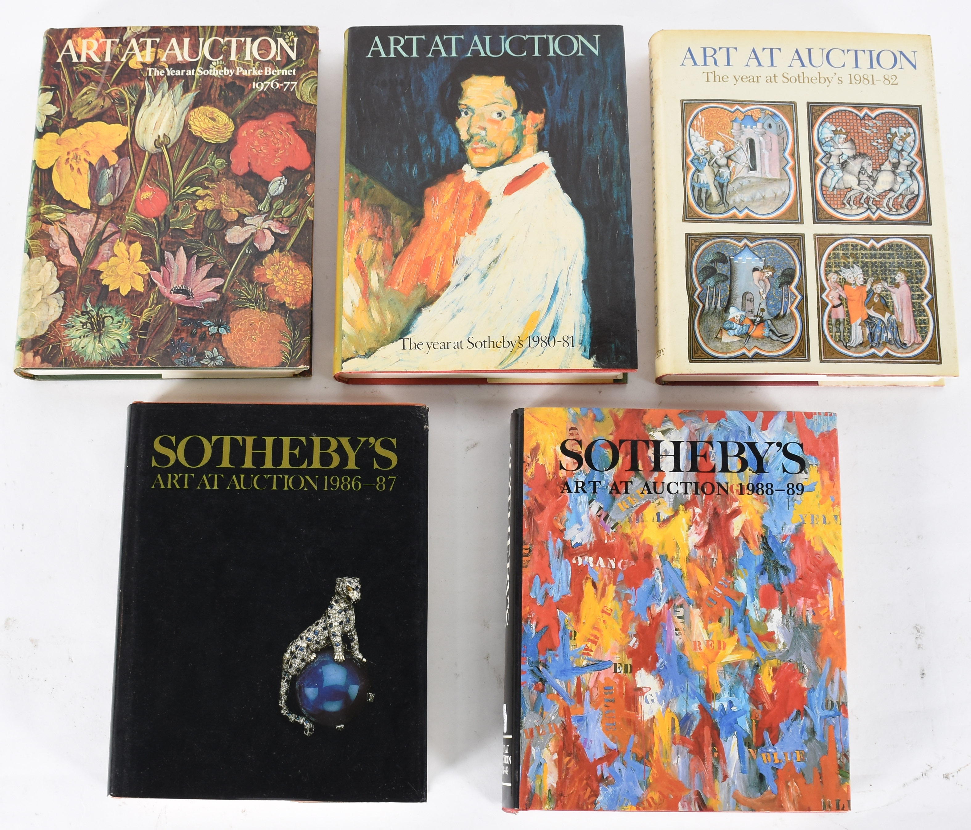 Conjunto com 5 livros da Christie's "Review of the Season", anos 1977... - foto 1 de 9