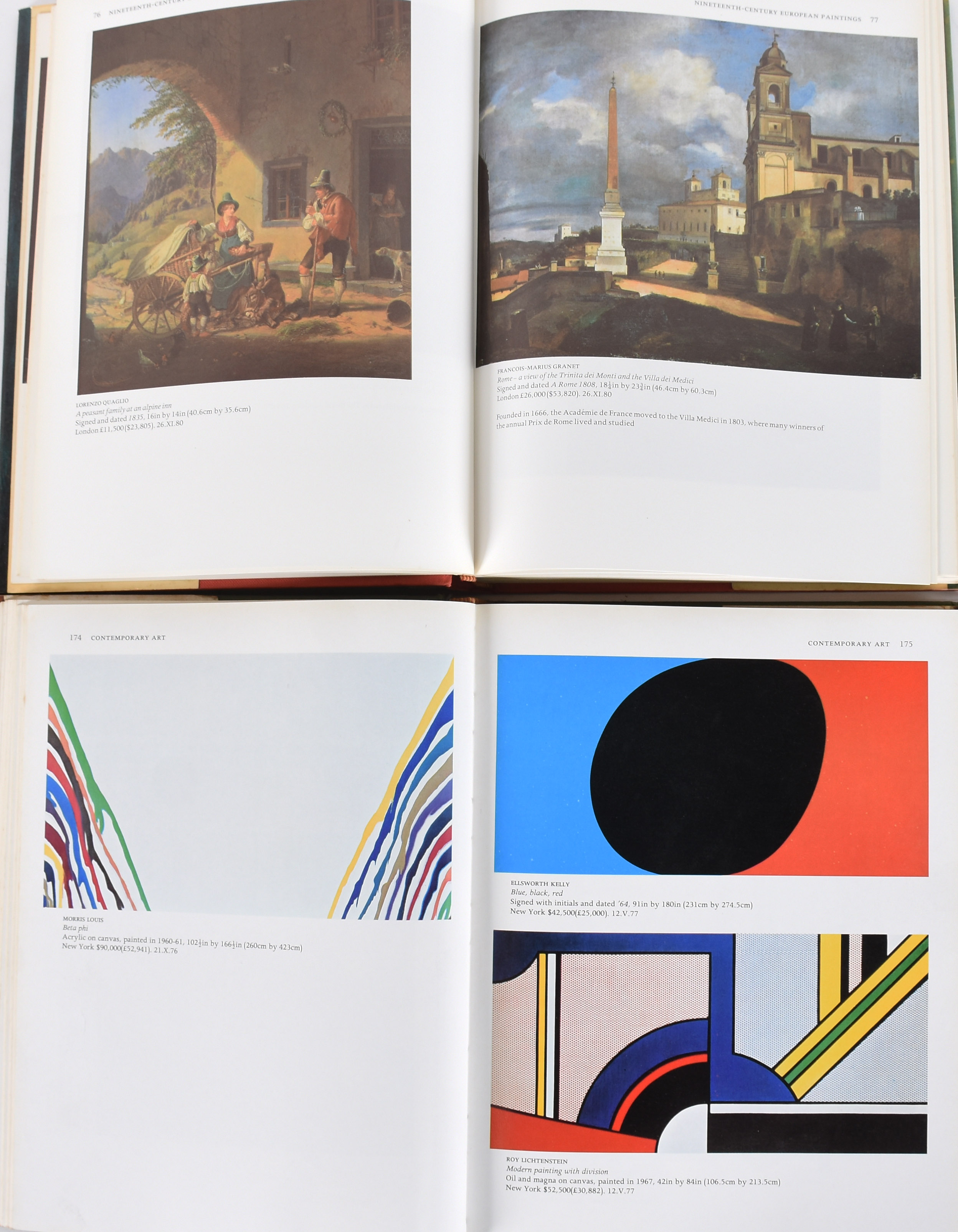 Conjunto com 5 livros da Christie's "Review of the Season", anos 1977... - foto 2 de 9