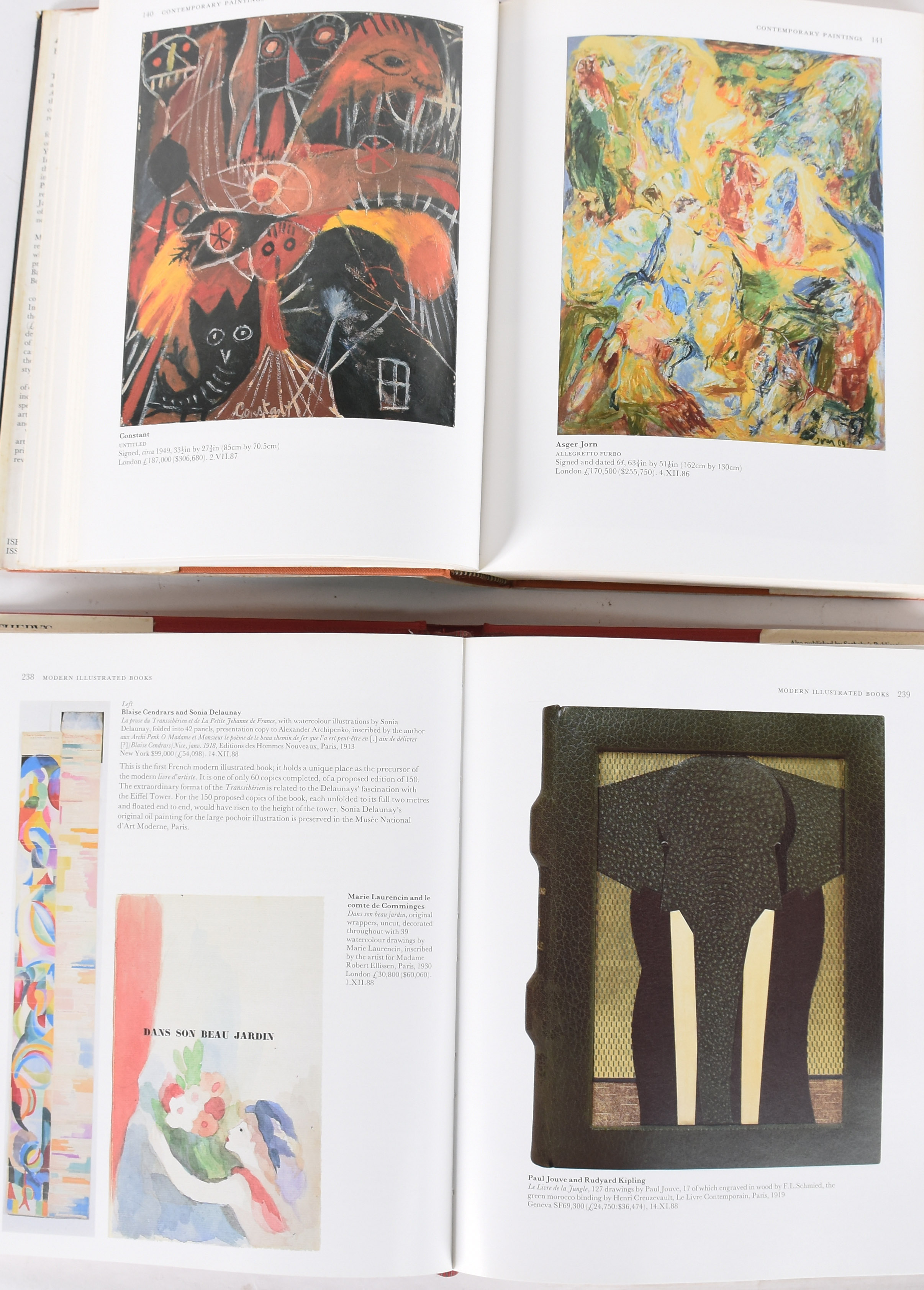Conjunto com 5 livros da Christie's "Review of the Season", anos 1977... - foto 3 de 9
