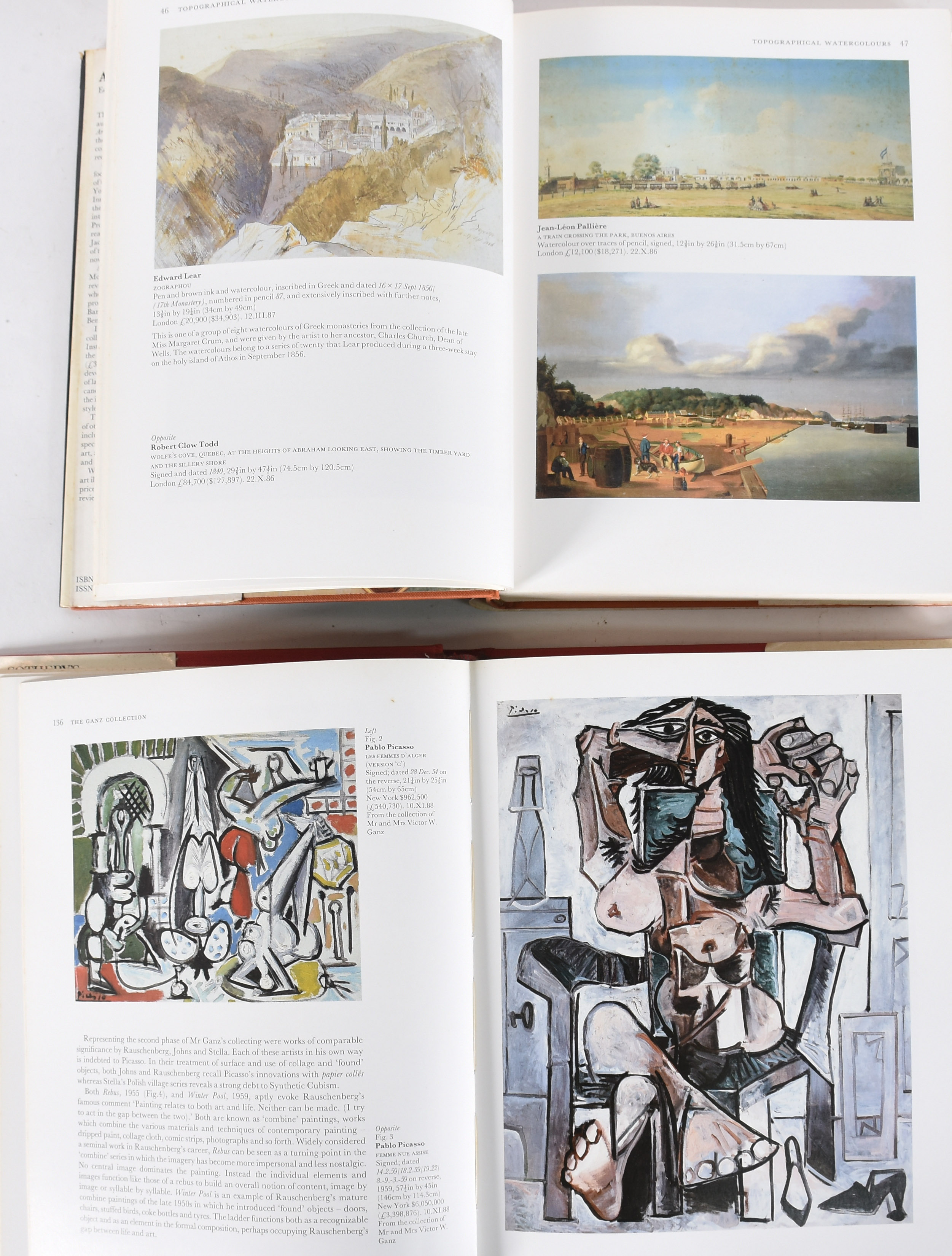 Conjunto com 5 livros da Christie's "Review of the Season", anos 1977... - foto 4 de 9