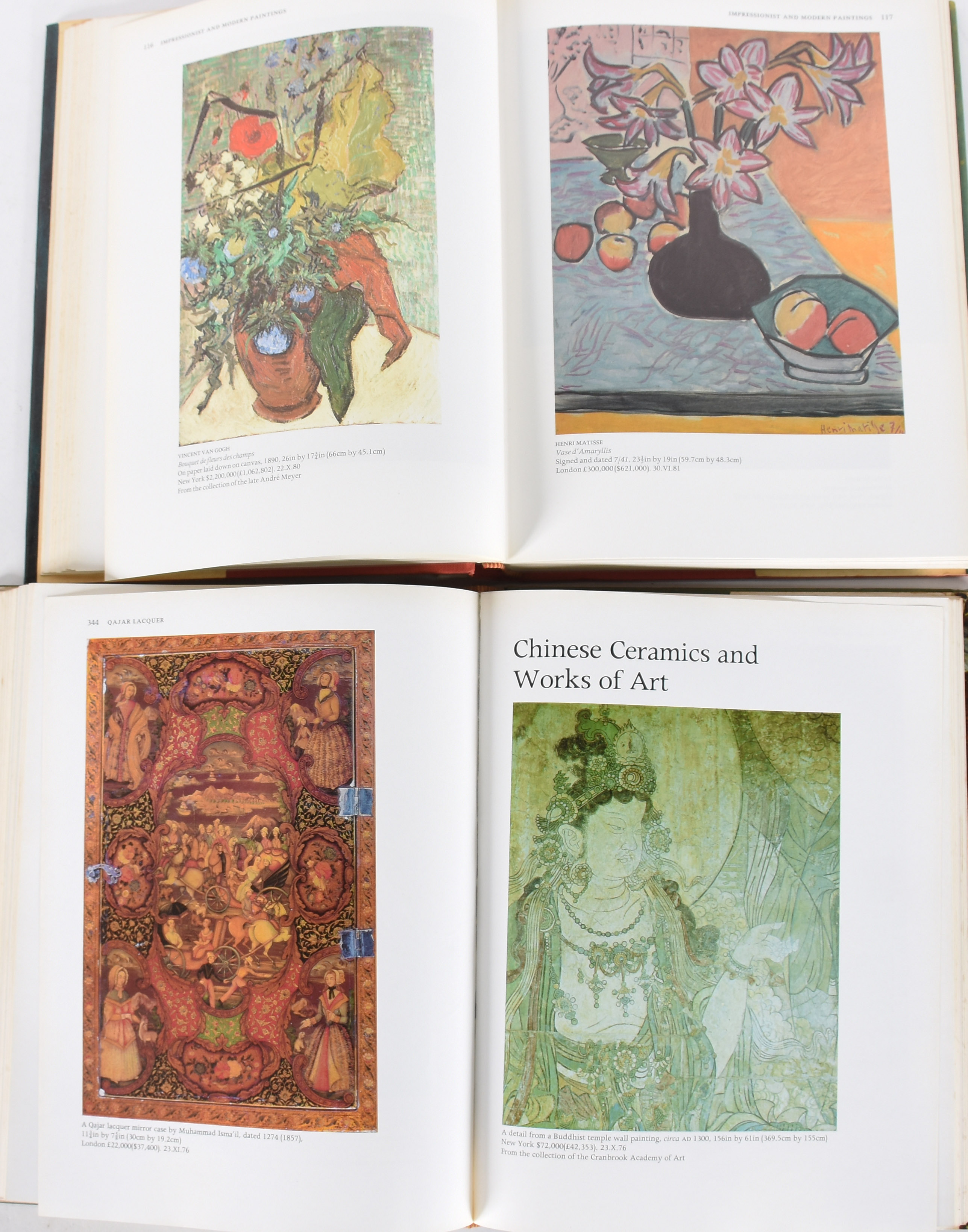 Conjunto com 5 livros da Christie's "Review of the Season", anos 1977... - foto 5 de 9