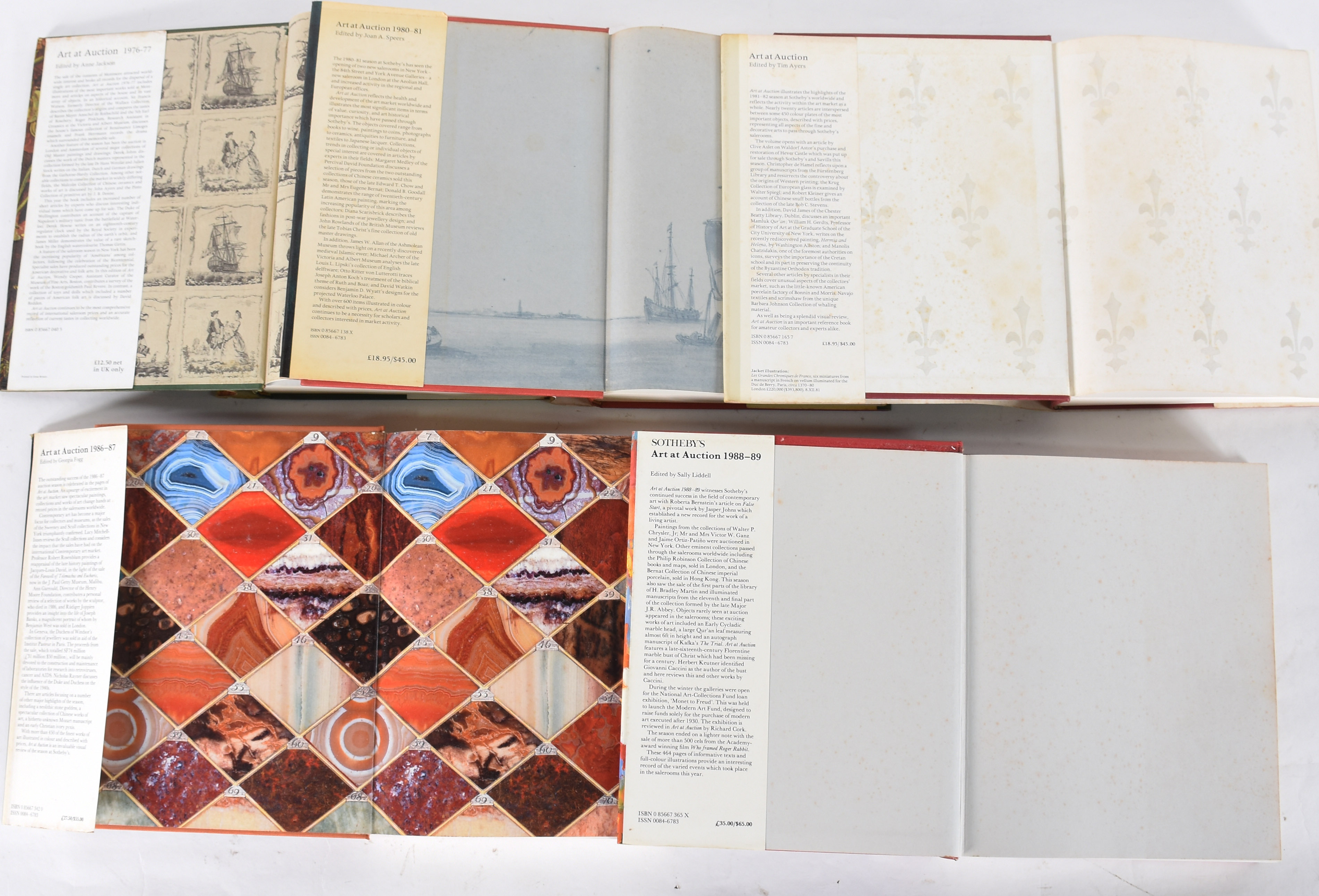 Conjunto com 5 livros da Christie's "Review of the Season", anos 1977... - foto 6 de 9