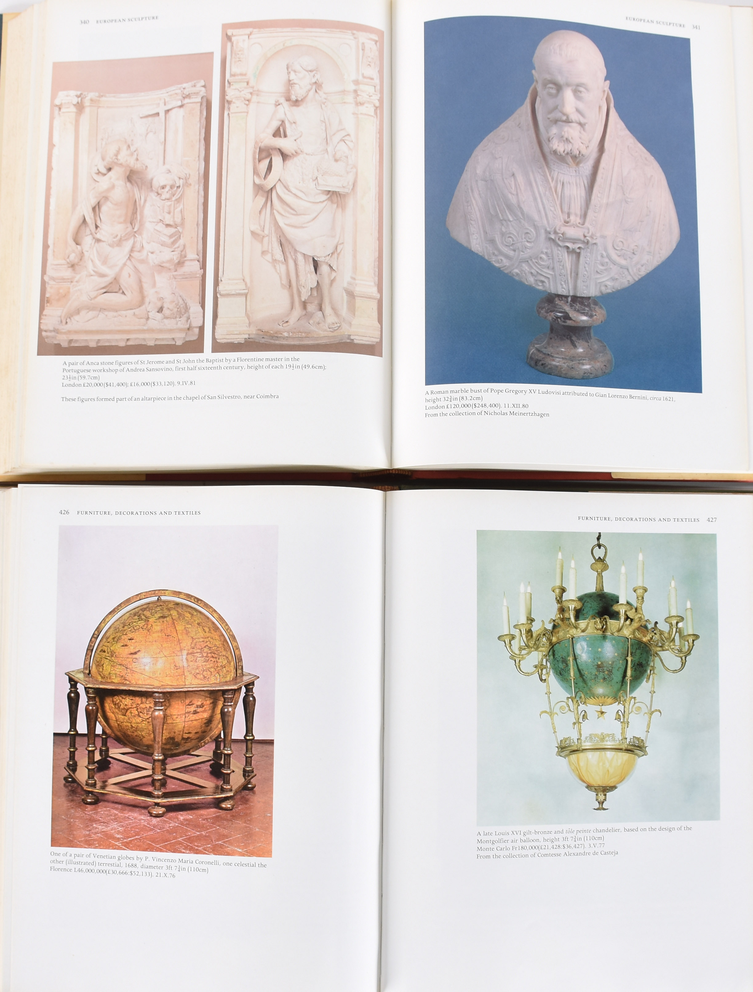 Conjunto com 5 livros da Christie's "Review of the Season", anos 1977... - foto 8 de 9
