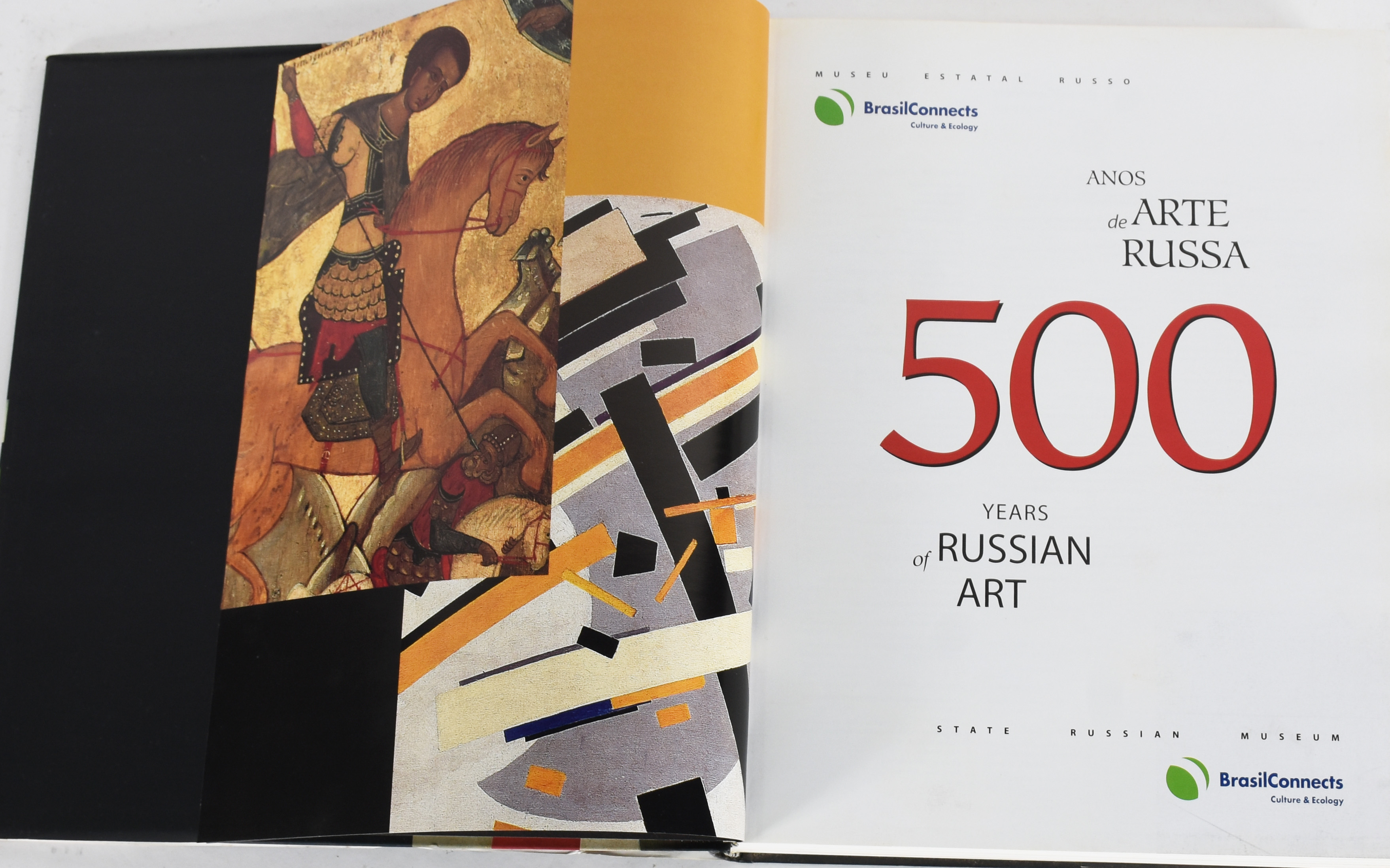 Livro "500 Anos de Arte Russa", acervo do Museu Estatal Russo... - foto 2 de 10