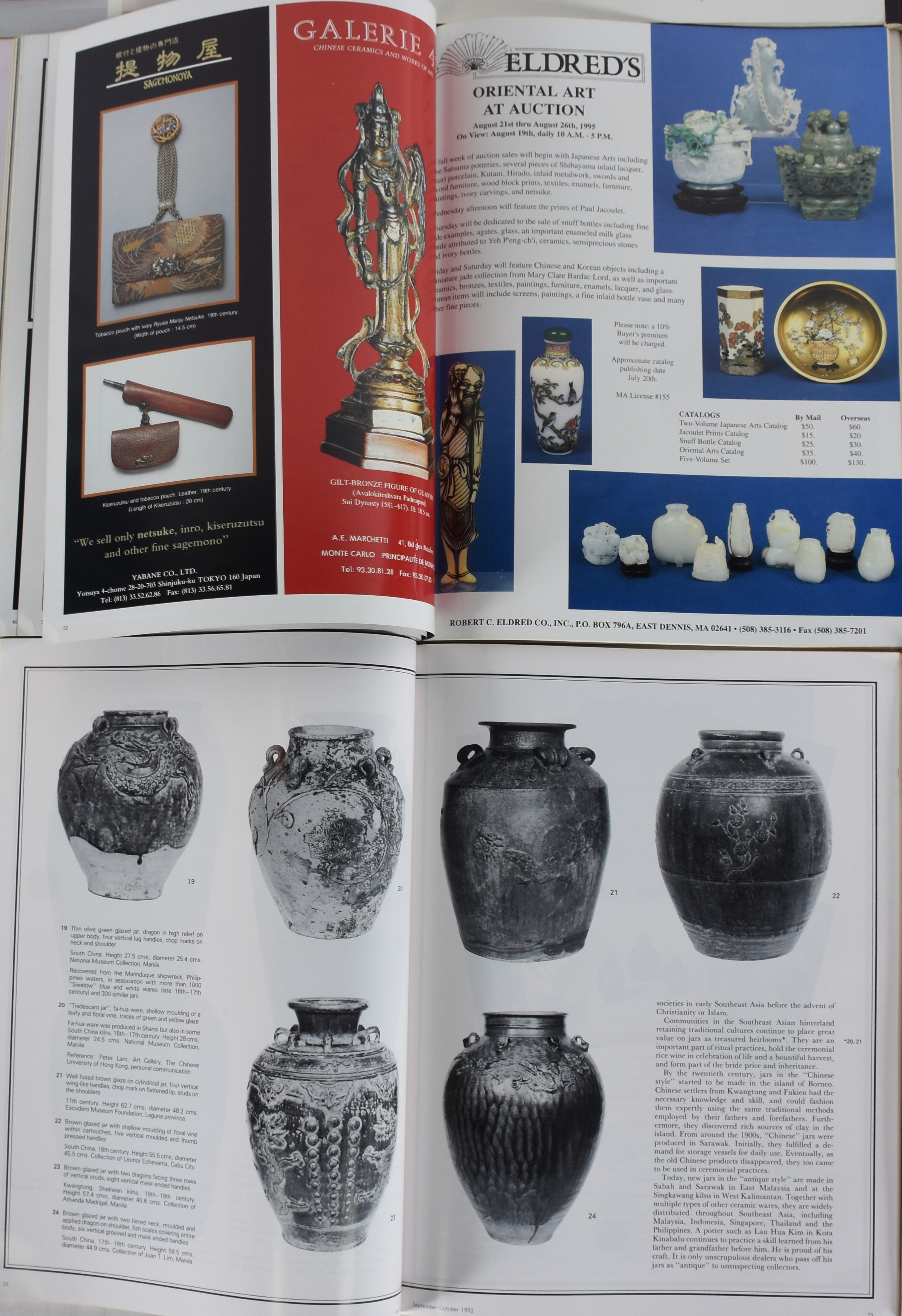 Vinte revistas de arte oriental "Arts of Asia" - (entre 1995 / 1999). - foto 2 de 9