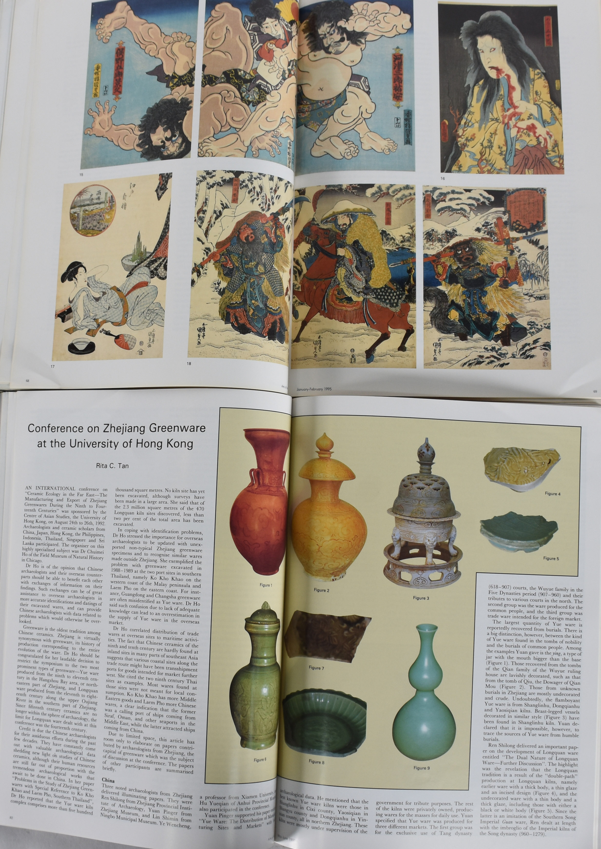 Vinte revistas de arte oriental "Arts of Asia" - (entre 1995 / 1999). - foto 3 de 9