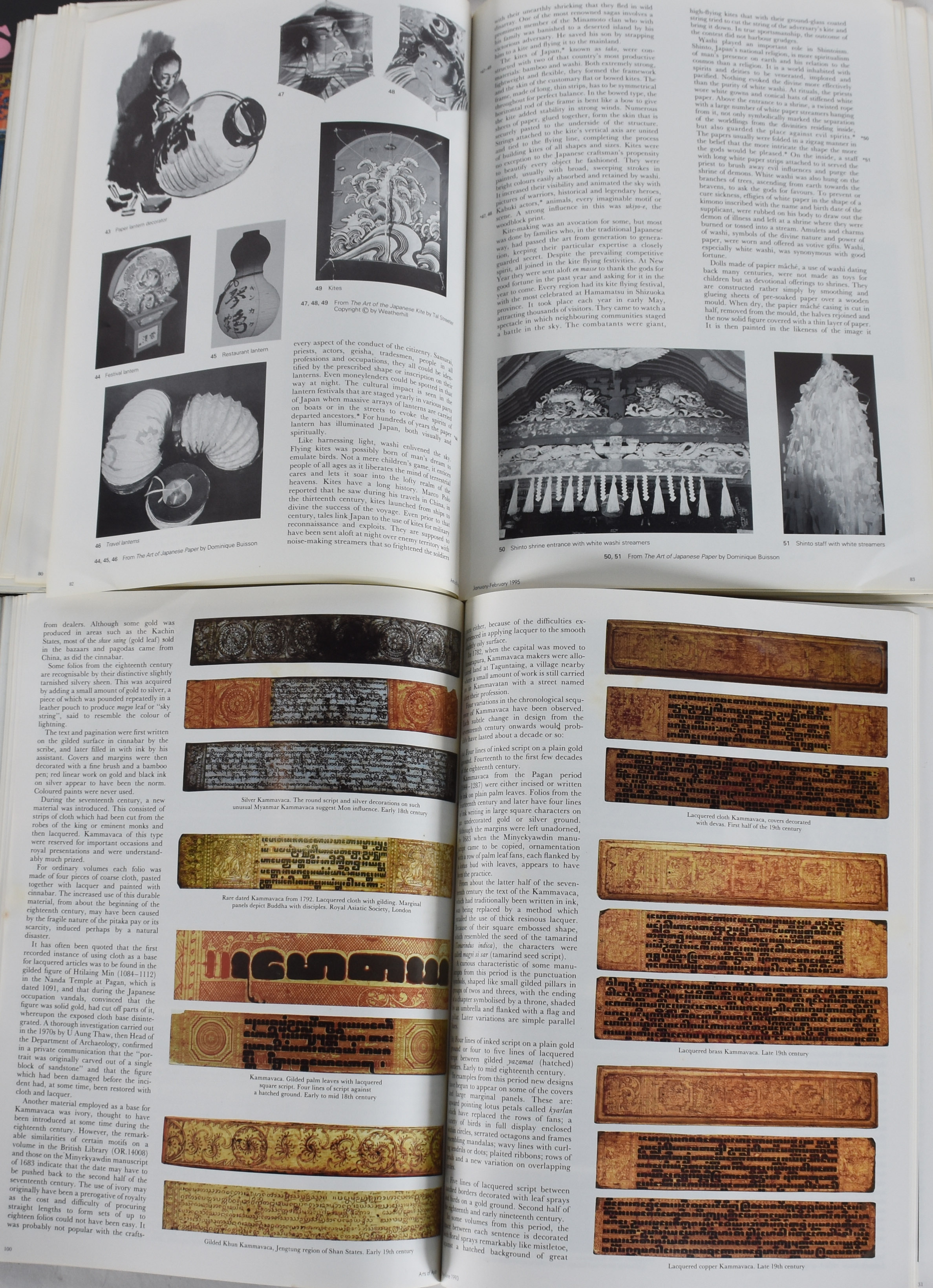Vinte revistas de arte oriental "Arts of Asia" - (entre 1995 / 1999). - foto 8 de 9