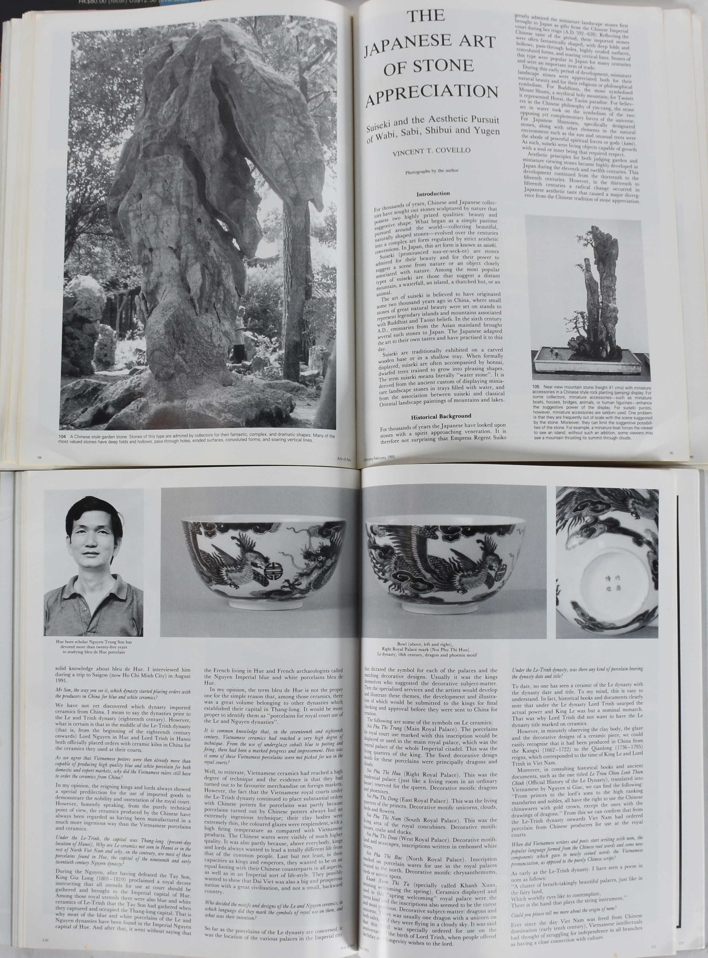 Vinte revistas de arte oriental "Arts of Asia" - (entre 1995 / 1999). - foto 9 de 9