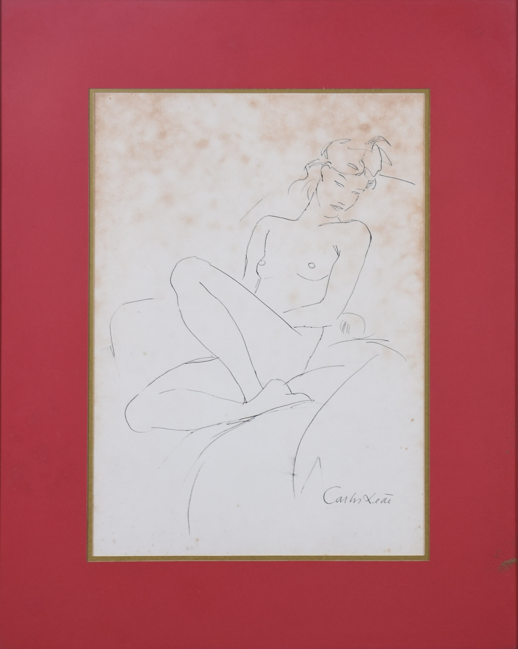 Carlos Leão (1906-1983), Mulher Nua - foto 1 de 4