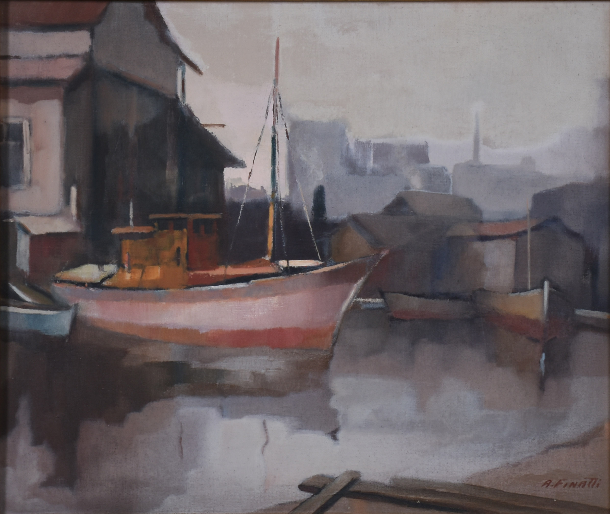 Antenor Finatti (1923), Barcos no cais - foto 1 de 4