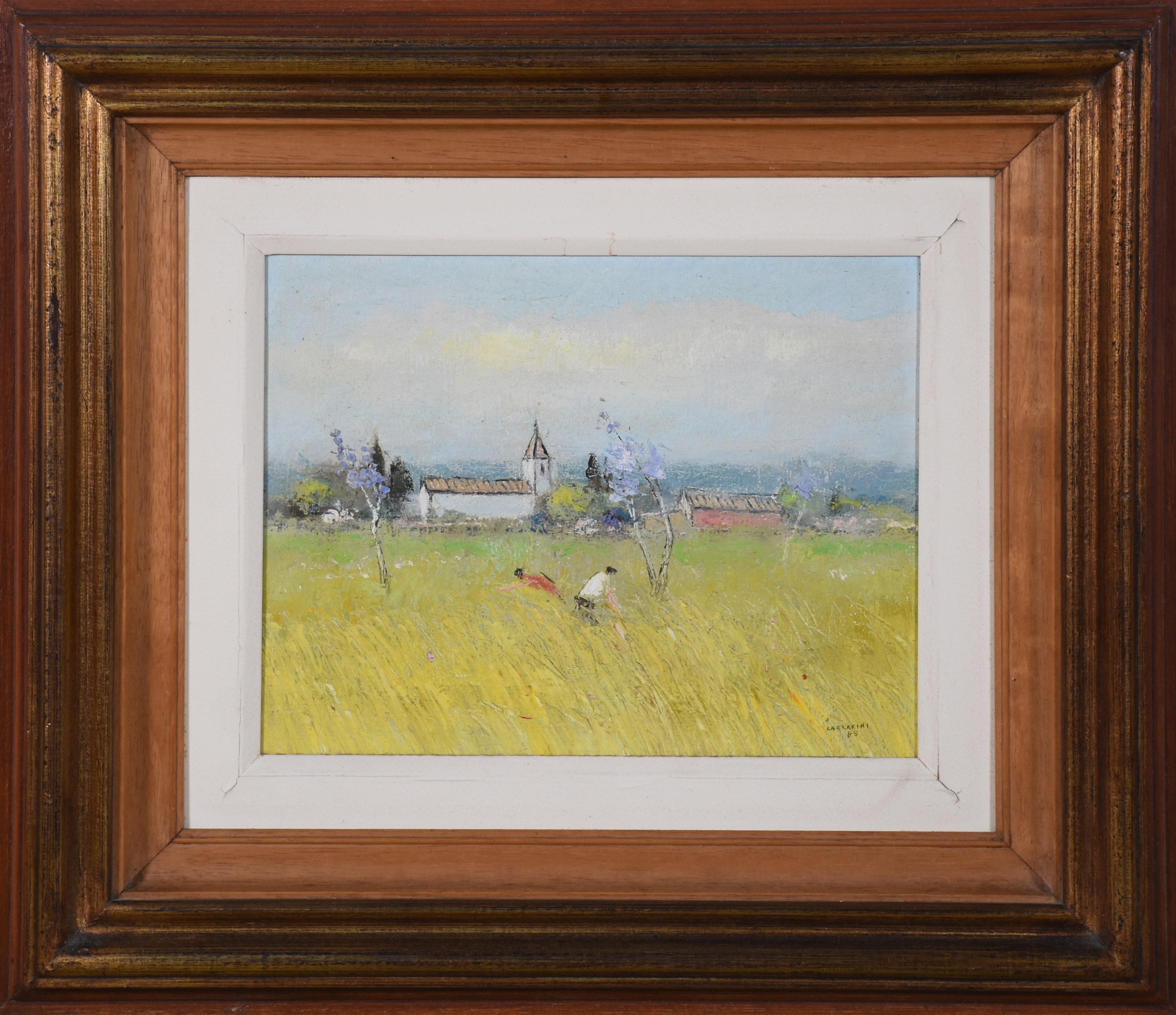  Domenico Lazzarini (1920-1987), Paisagem - foto 2 de 4